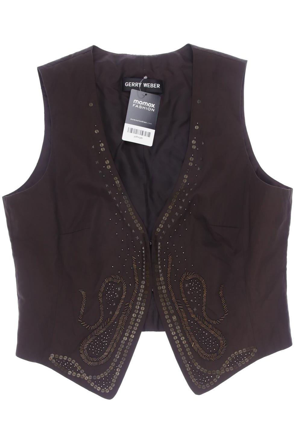 

Gerry Weber Damen Weste, braun, Gr. 40