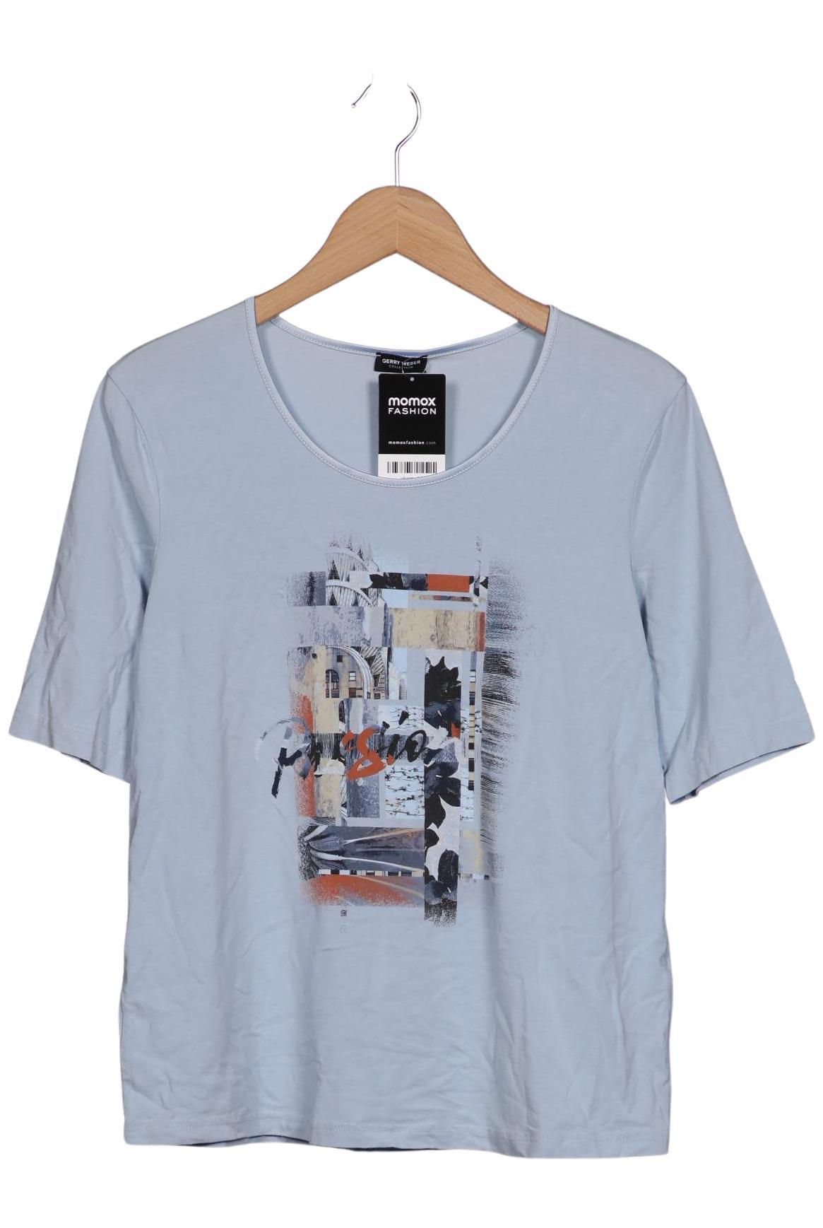 

Gerry Weber Damen T-Shirt, hellblau, Gr. 44