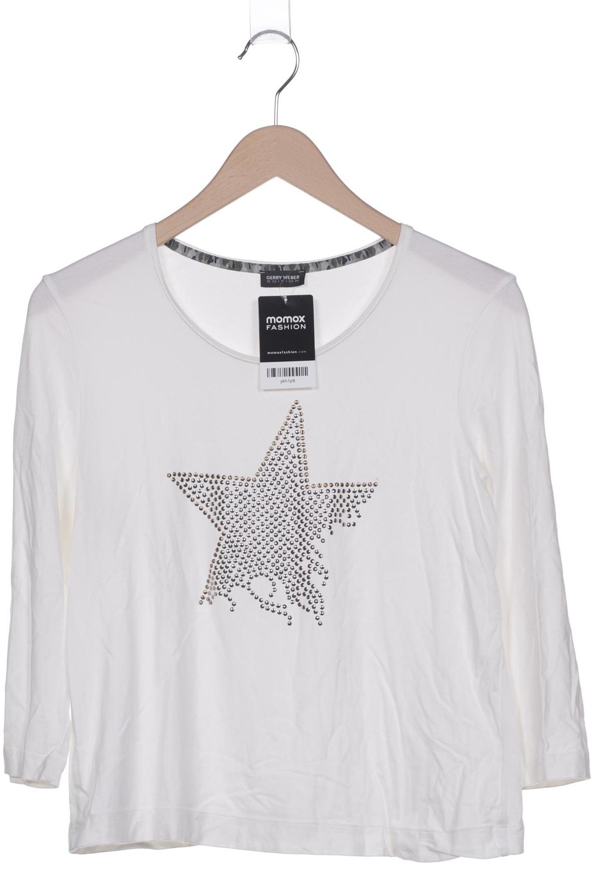 

Gerry Weber Damen Langarmshirt, cremeweiß, Gr. 38