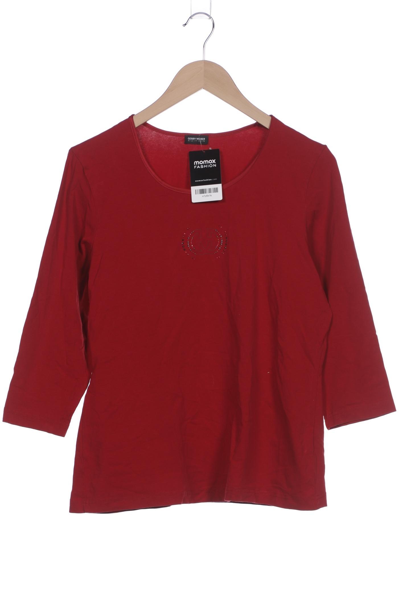 

Gerry Weber Damen Langarmshirt, rot, Gr. 44