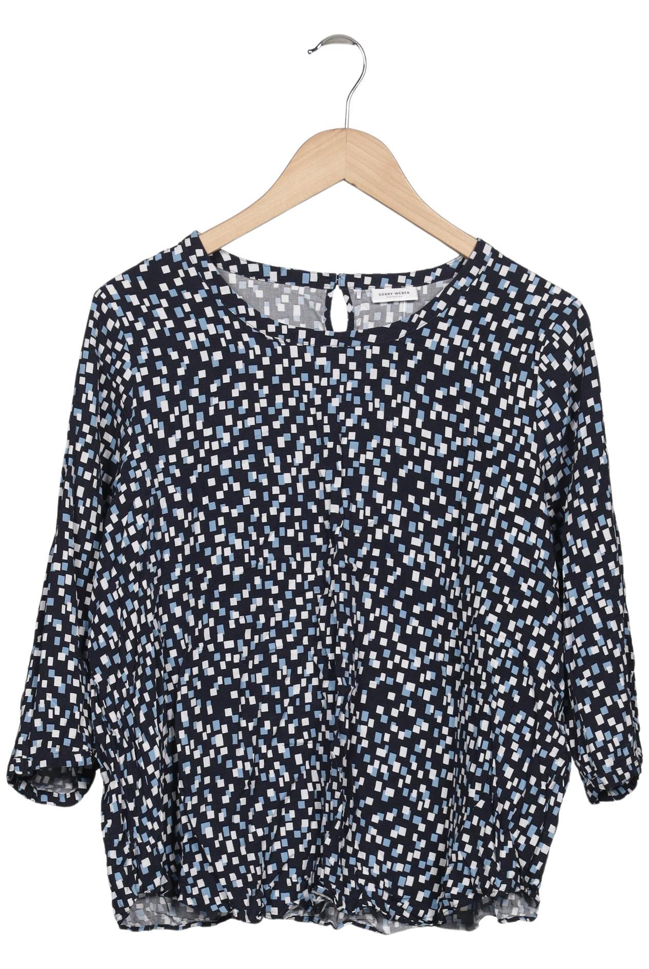 

Gerry Weber Damen Bluse, marineblau, Gr. 48