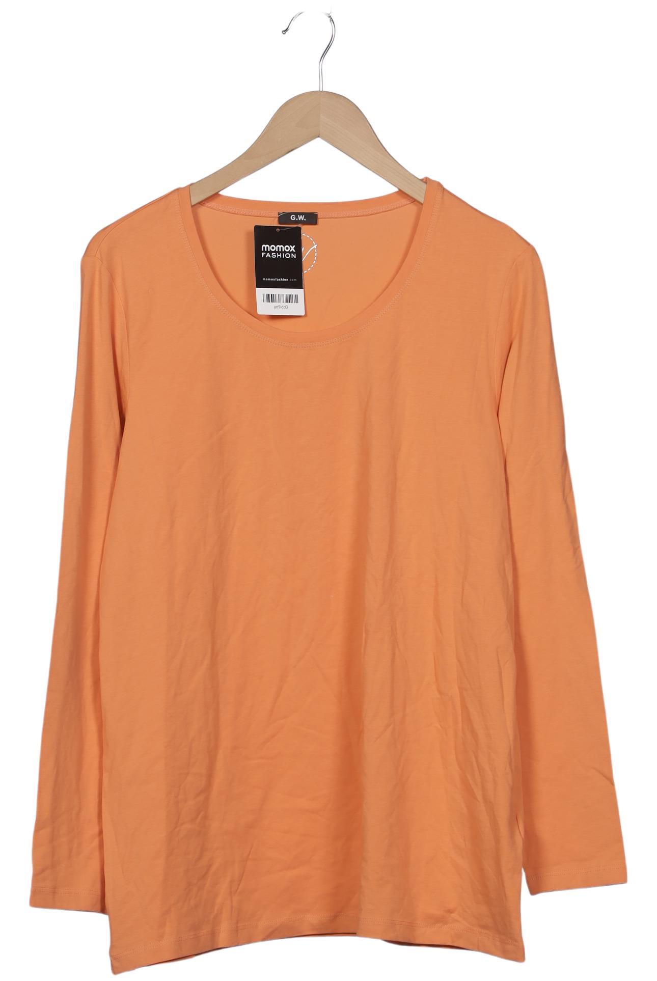 

Gerry Weber Damen Langarmshirt, orange, Gr. 46
