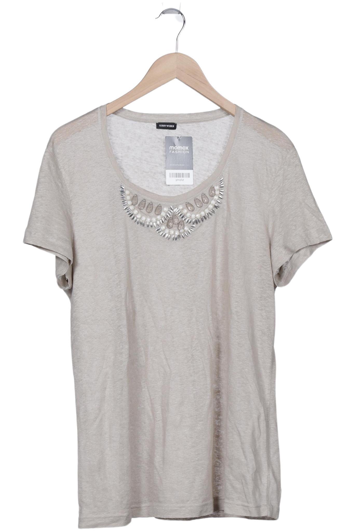 

Gerry Weber Damen T-Shirt, beige, Gr. 44