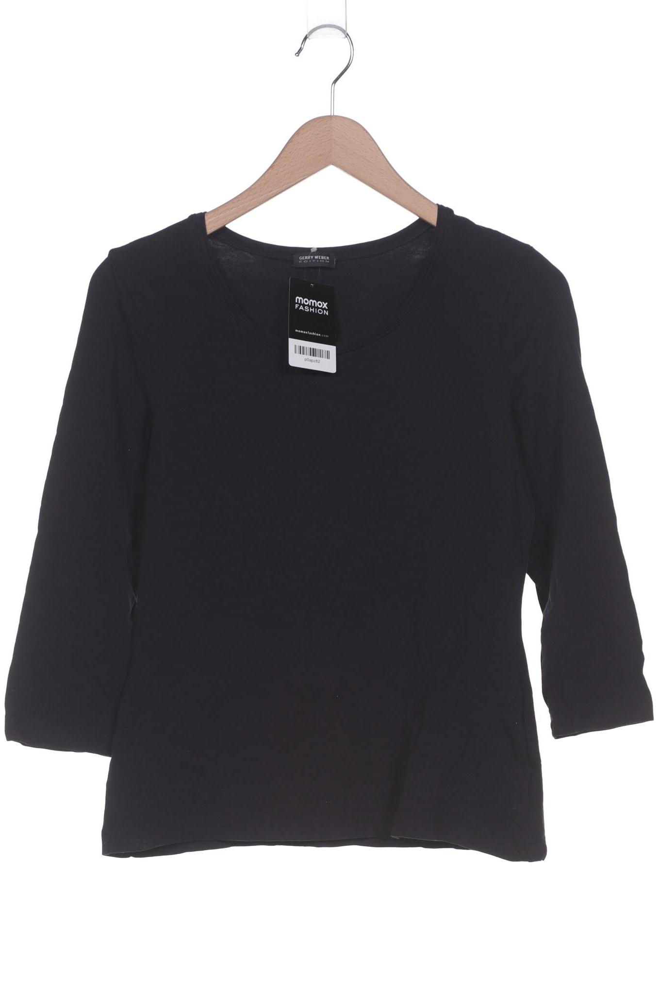 

Gerry Weber Damen Langarmshirt, schwarz, Gr. 38