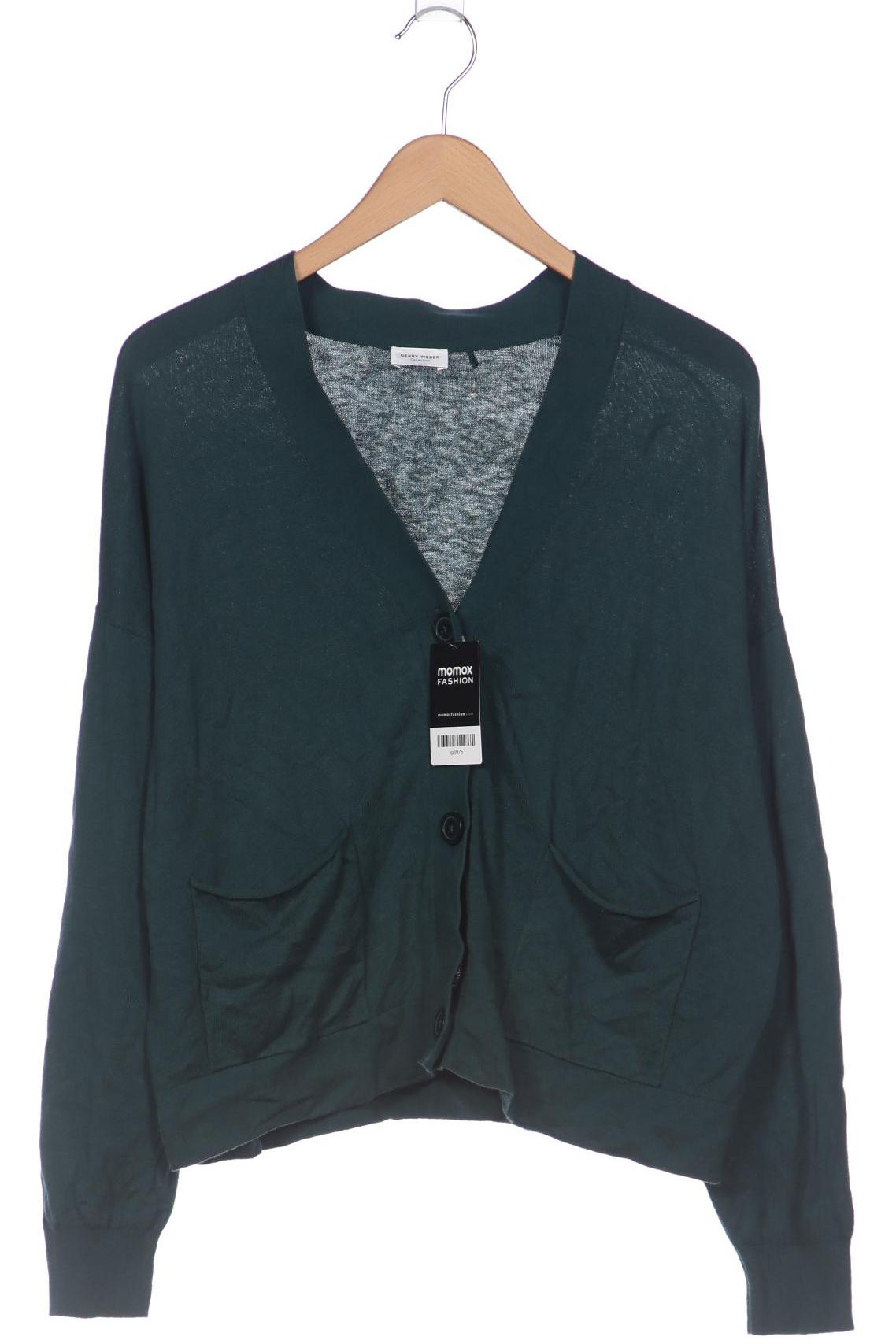 

Gerry Weber Damen Strickjacke, grün, Gr. 42