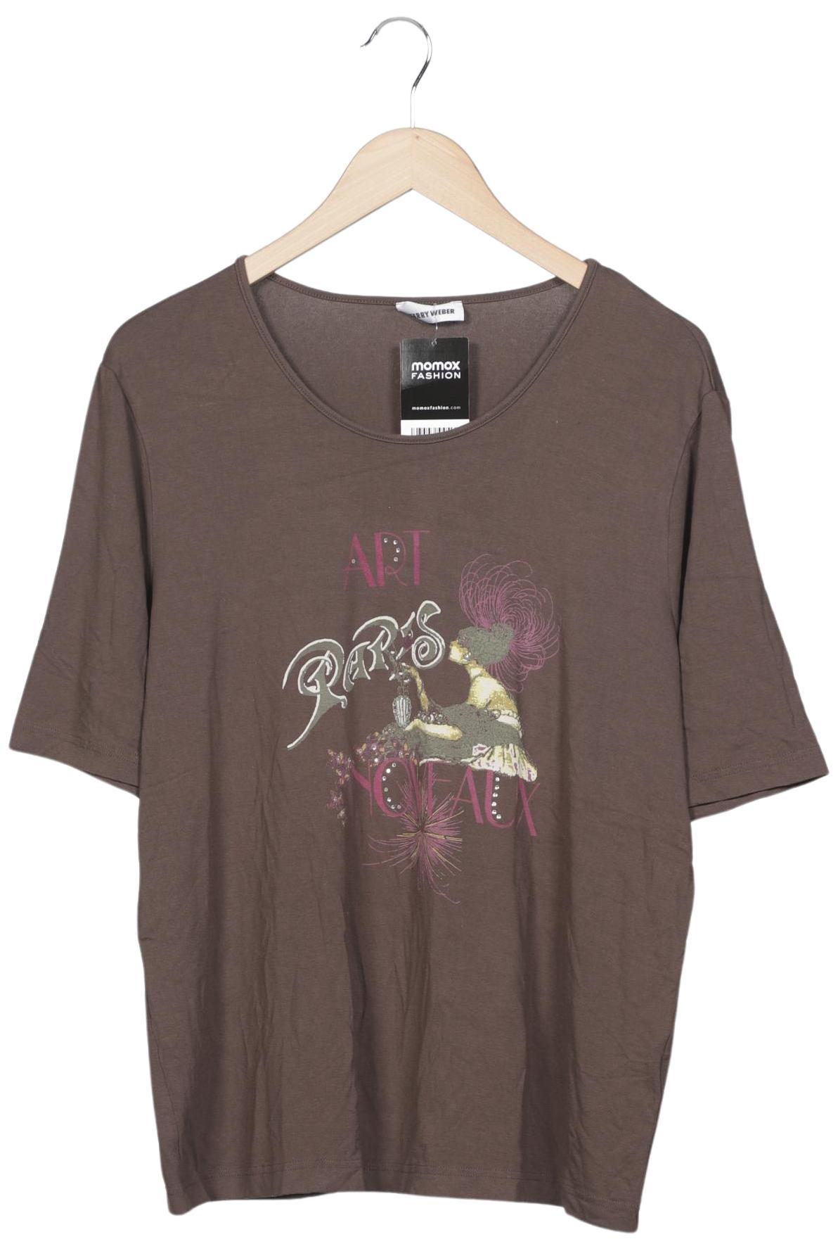 

Gerry Weber Damen T-Shirt, braun, Gr. 44