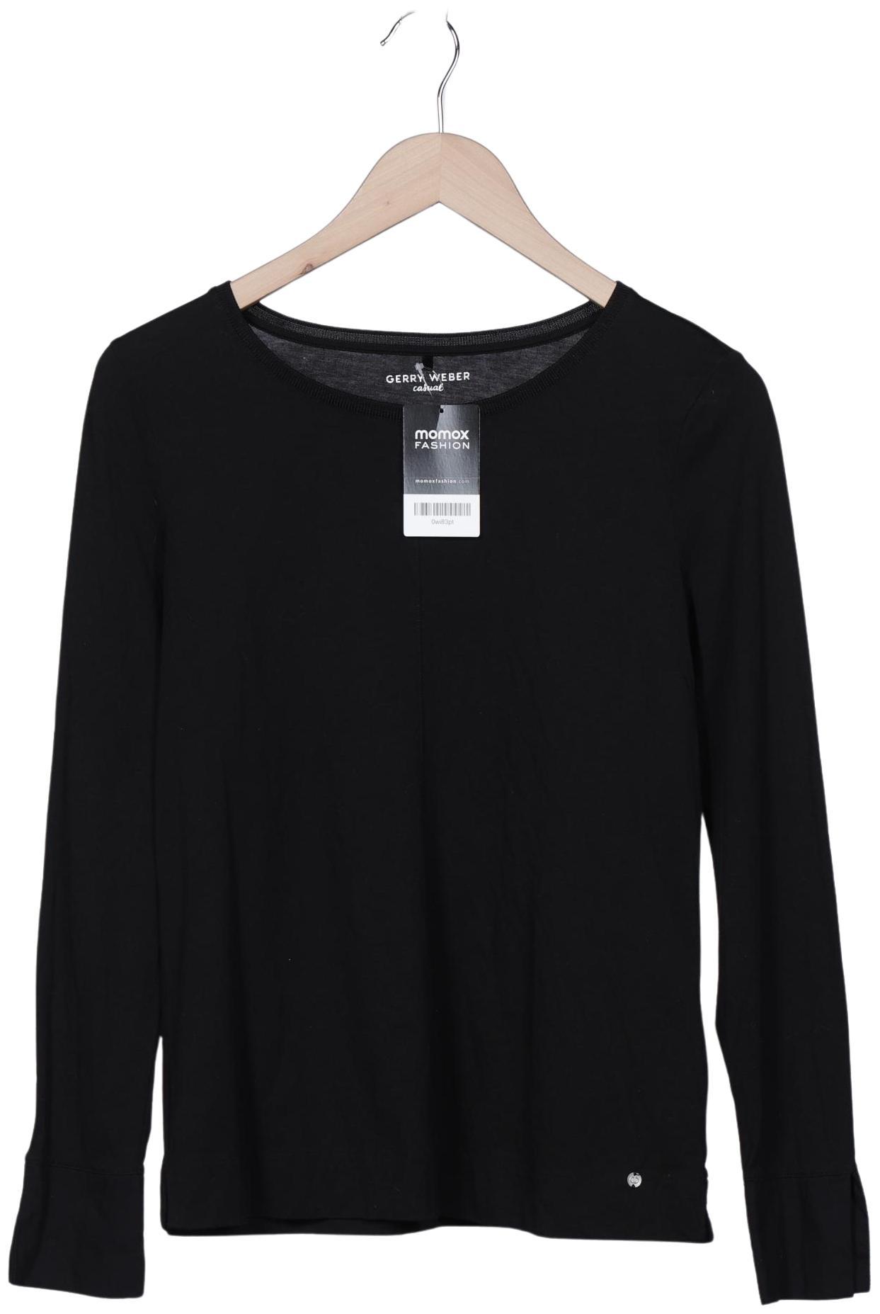 

Gerry Weber Damen Langarmshirt, schwarz, Gr. 38