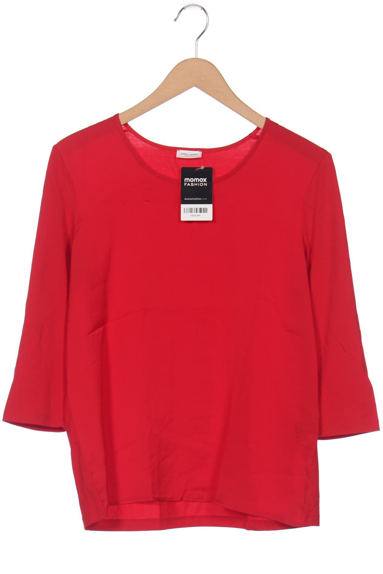 

Gerry Weber Damen Langarmshirt, rot, Gr. 42