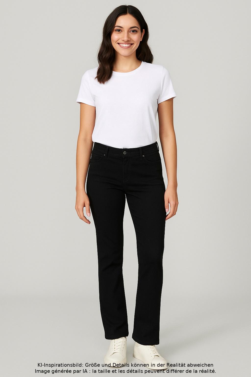 

Gerry Weber Damen Jeans, schwarz, Gr. 40