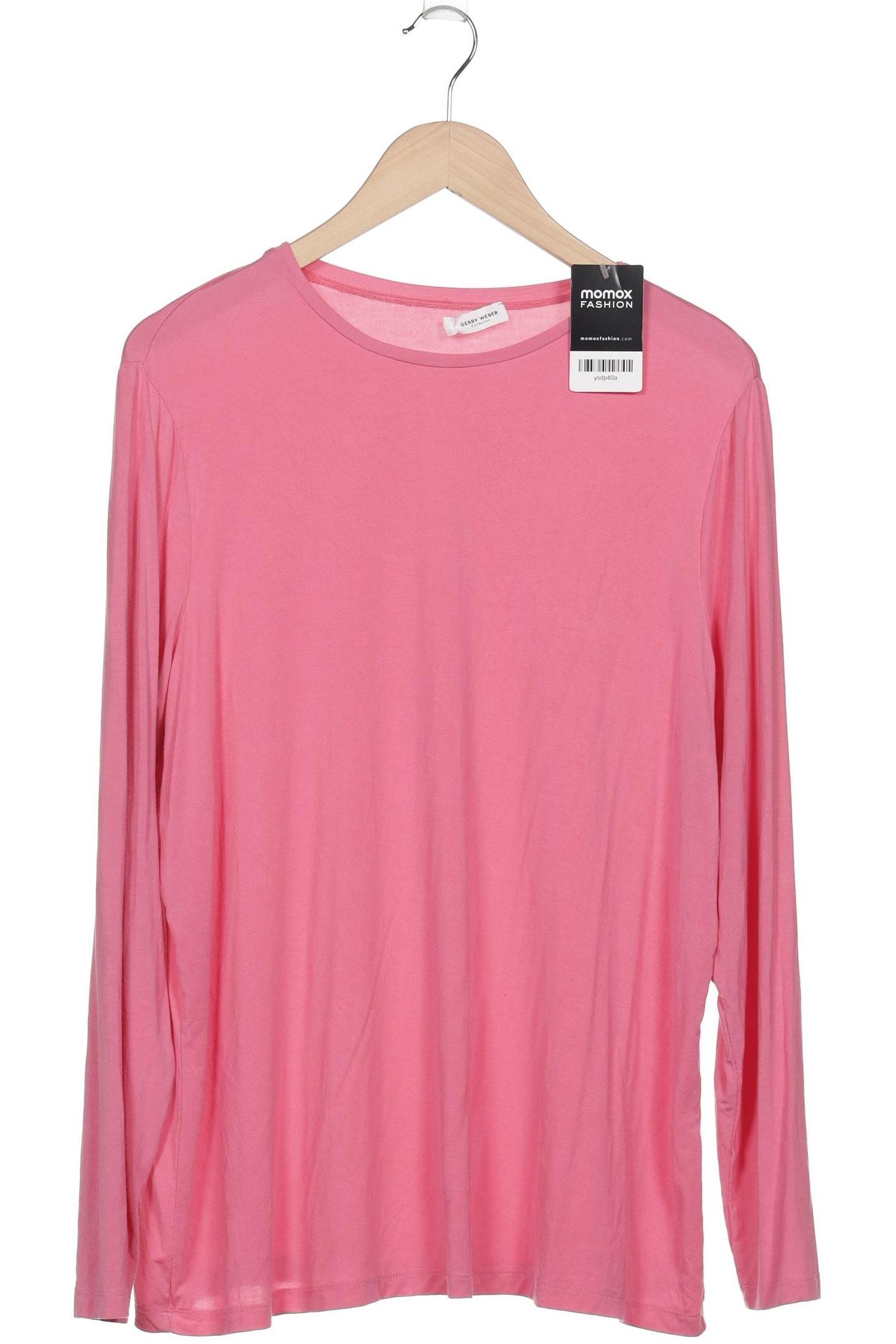 

Gerry Weber Damen Langarmshirt, pink, Gr. 48