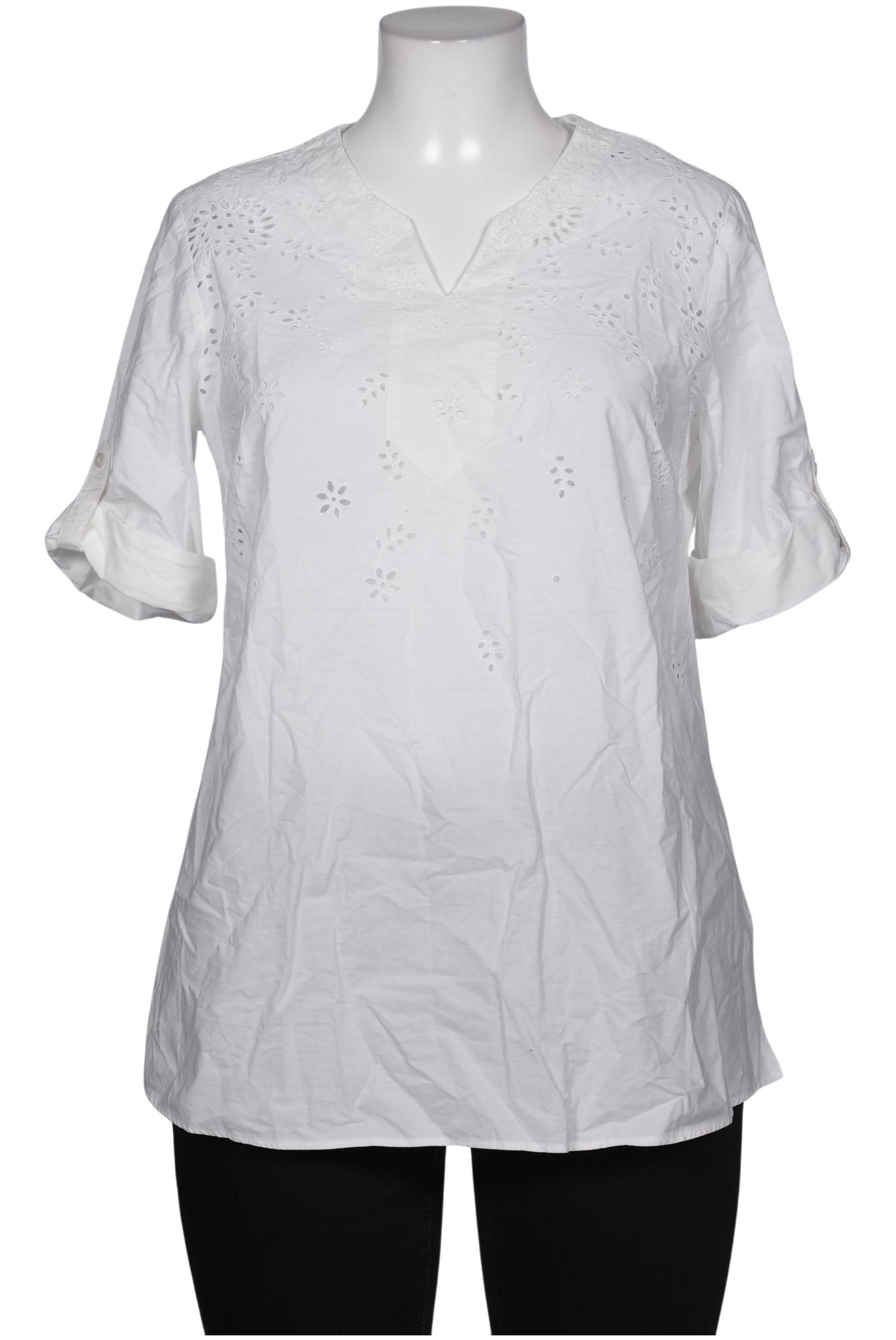

Gerry Weber Damen Bluse, weiß, Gr. 44