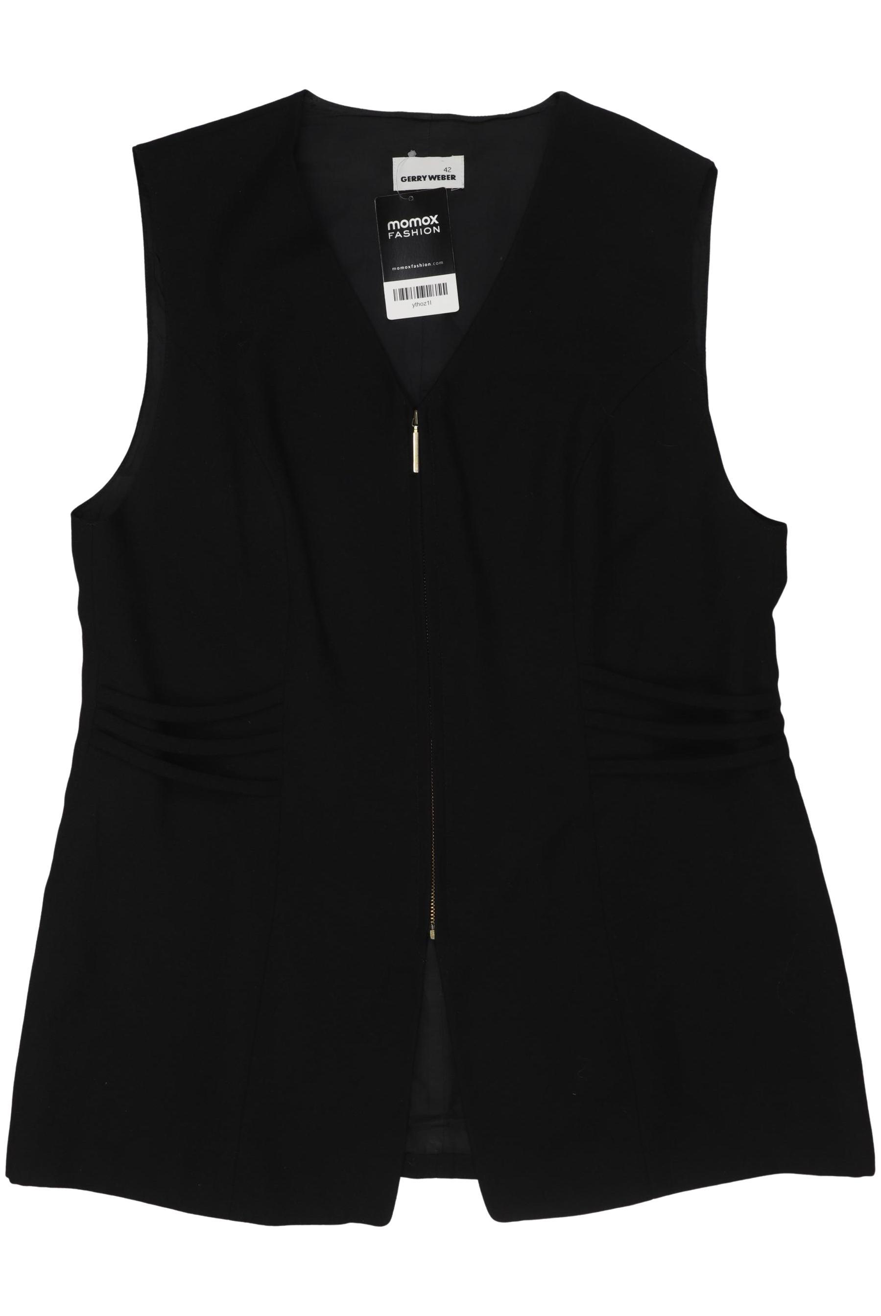 

Gerry Weber Damen Weste, schwarz, Gr. 42