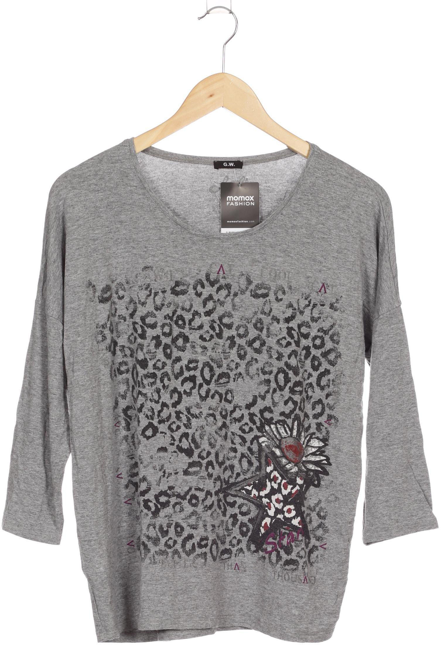 

Gerry Weber Damen Langarmshirt, grau, Gr. 44