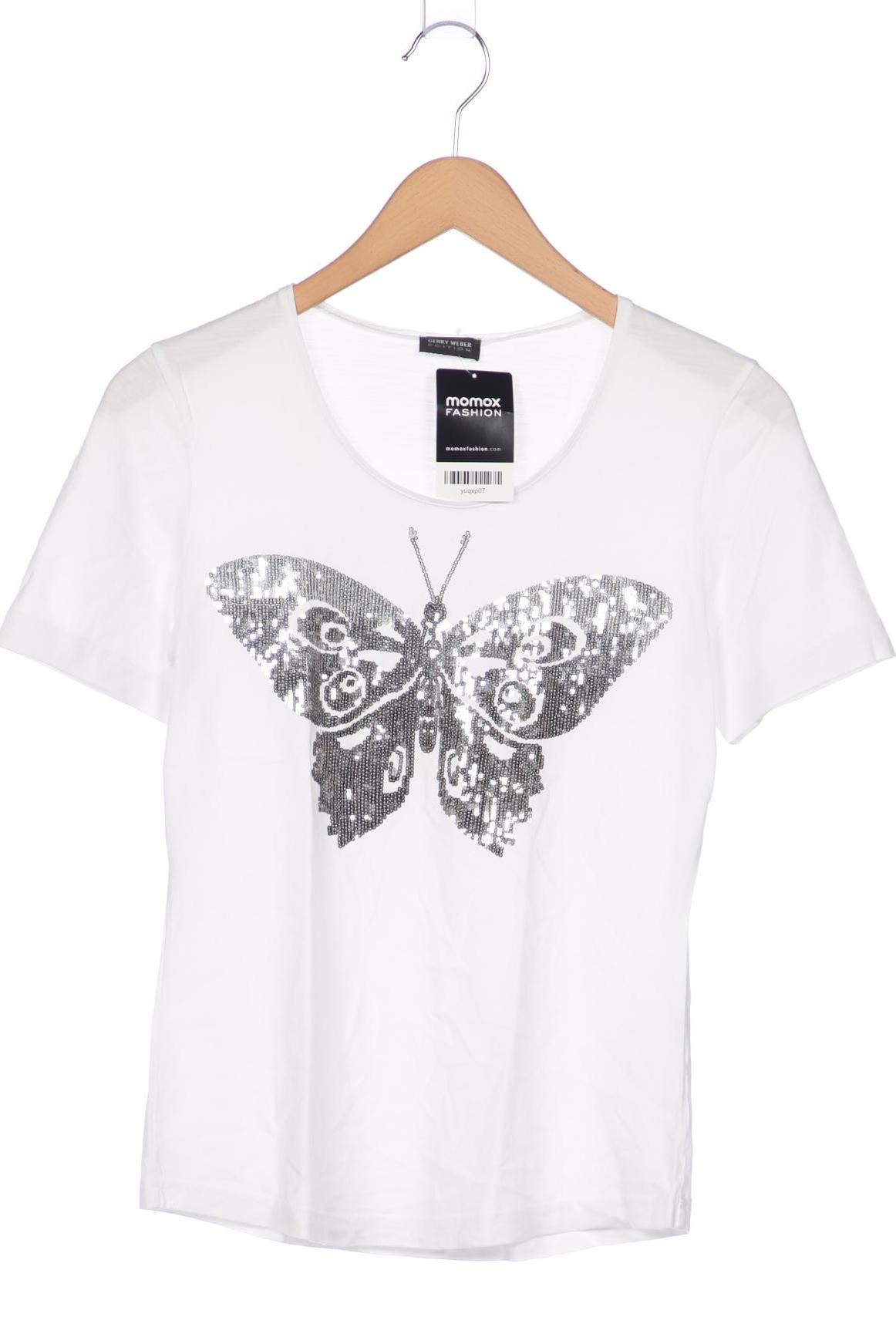 

Gerry Weber Damen T-Shirt, weiß, Gr. 36