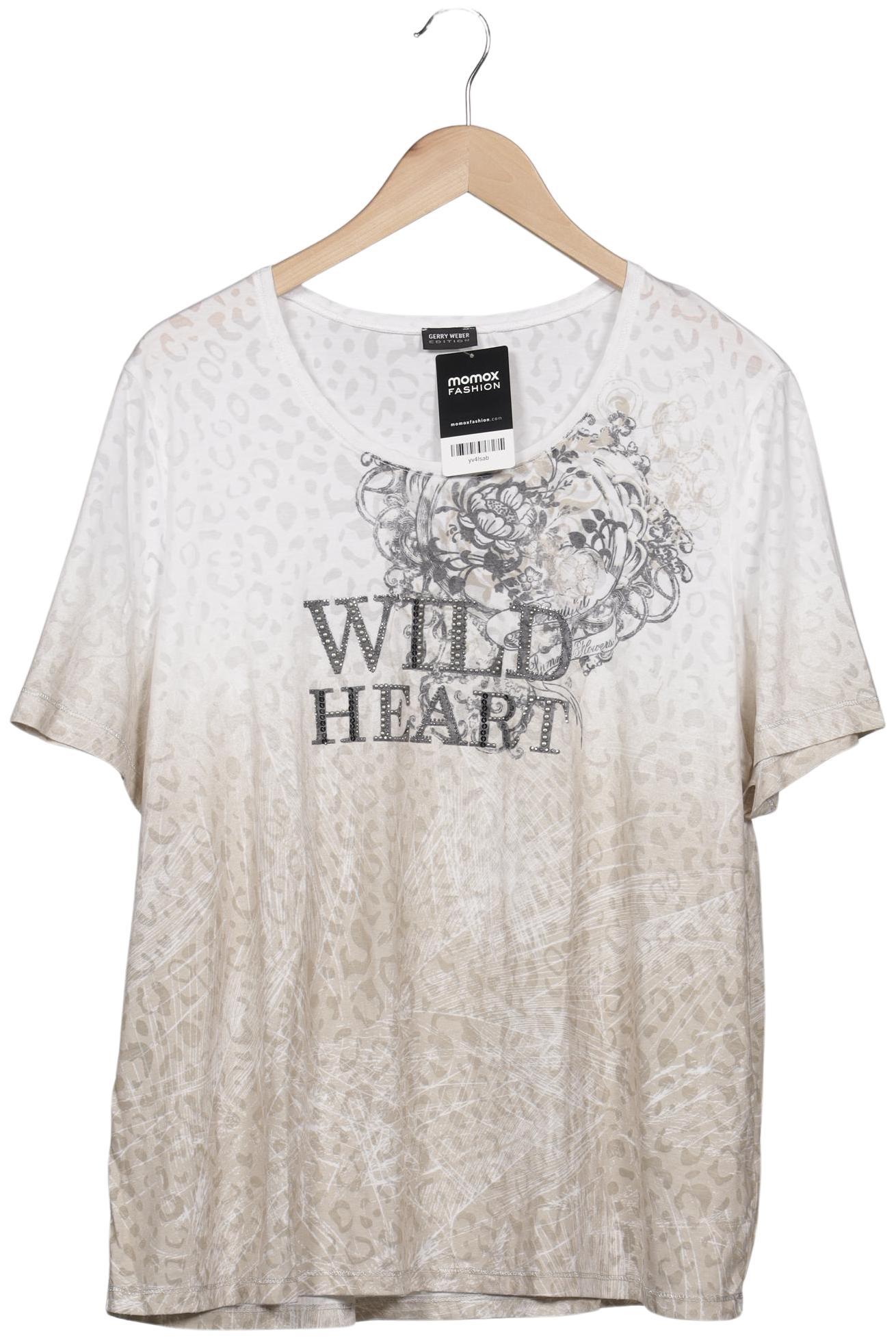 

Gerry Weber Damen T-Shirt, beige, Gr. 48