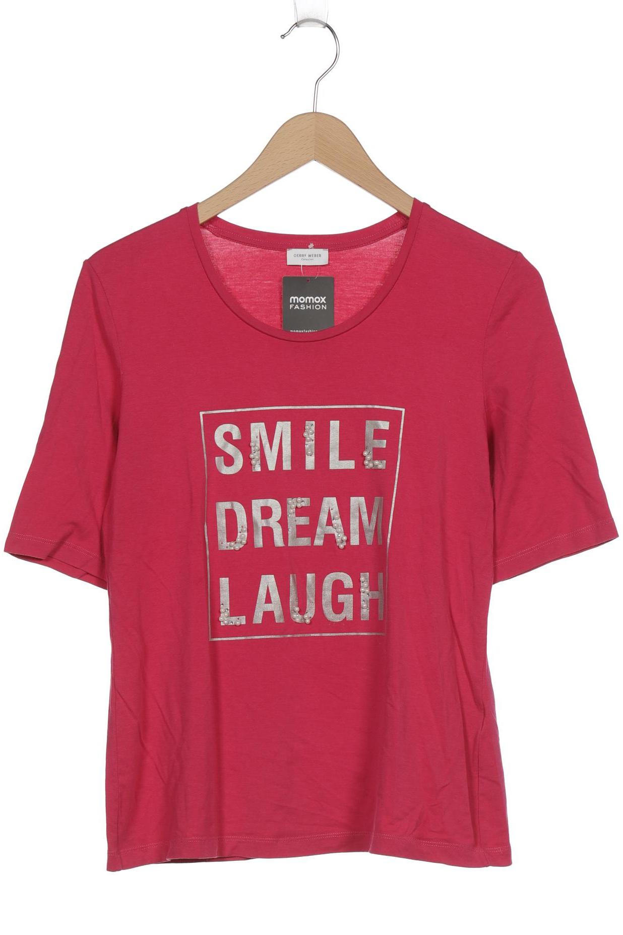 

Gerry Weber Damen T-Shirt, pink, Gr. 40