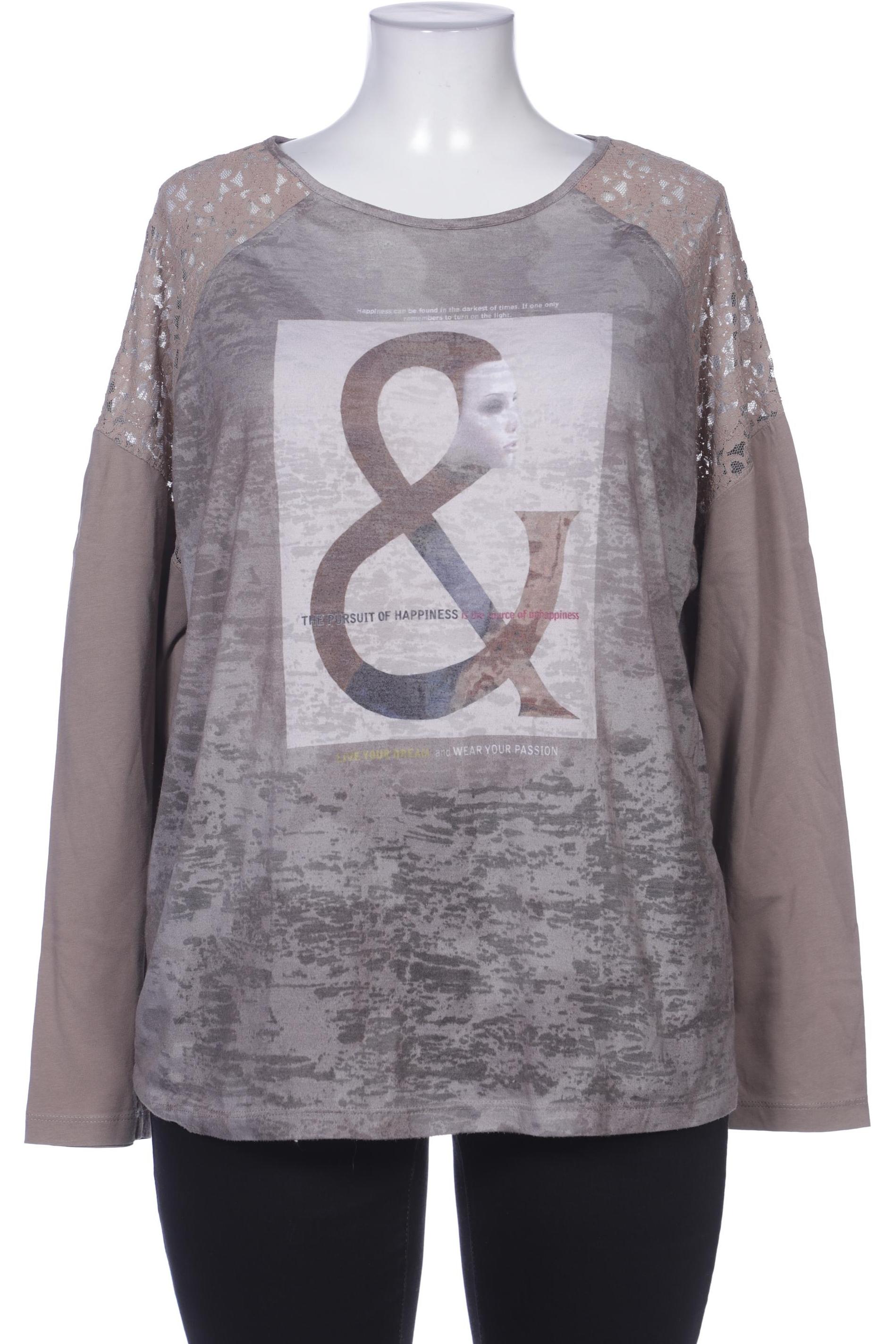 

Gerry Weber Damen Langarmshirt, grau, Gr. 48