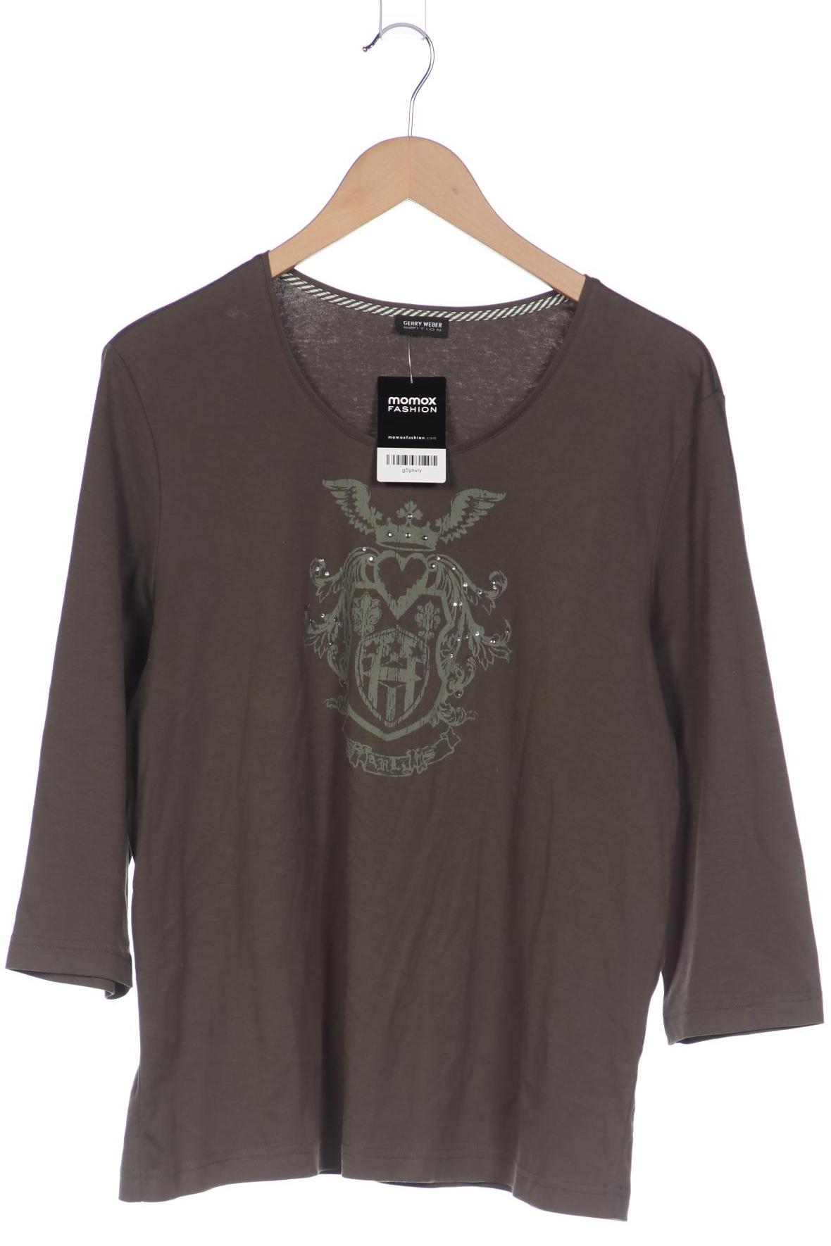 

Gerry Weber Damen Langarmshirt, grün, Gr. 46