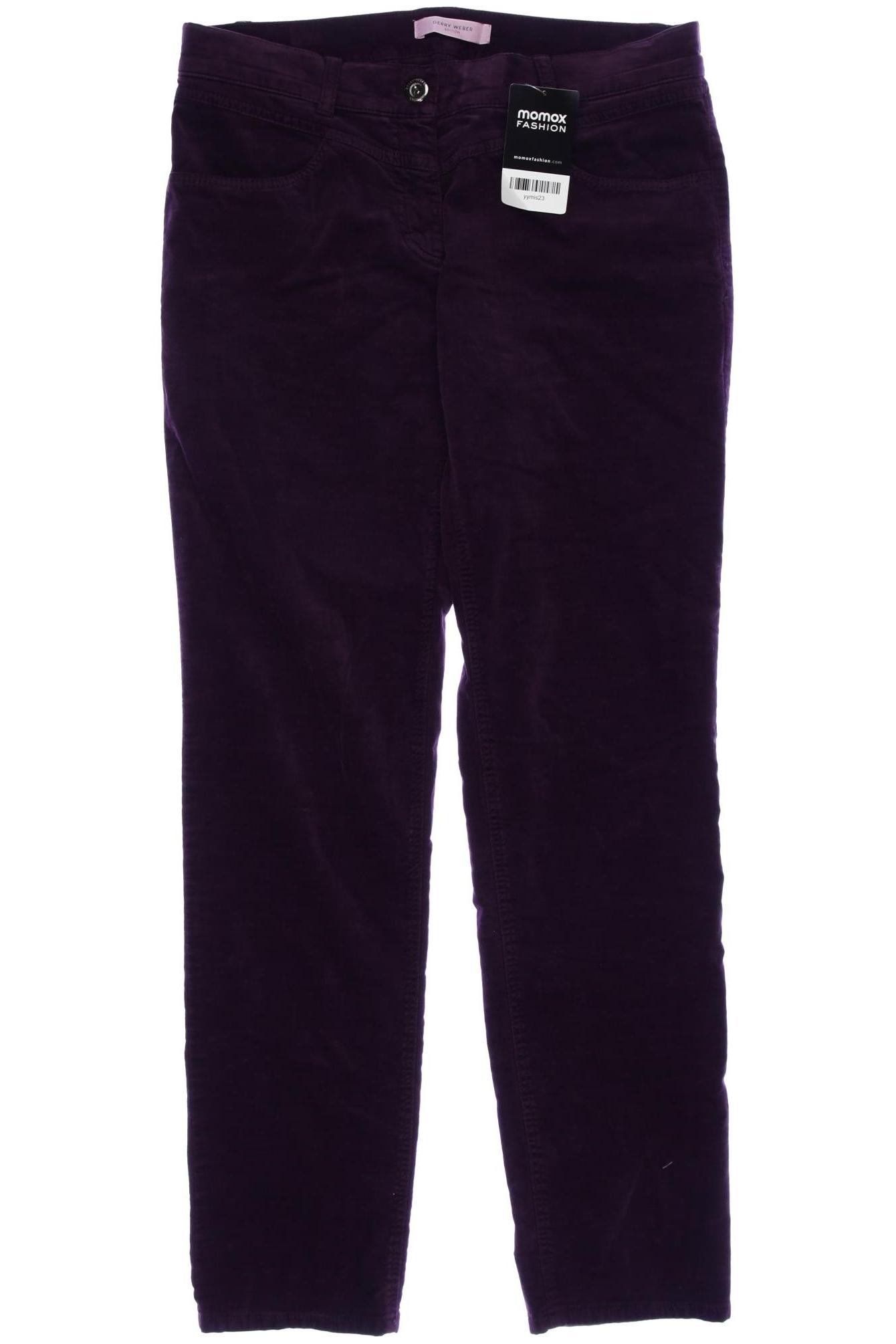 

Gerry Weber Damen Stoffhose, bordeaux, Gr. 31