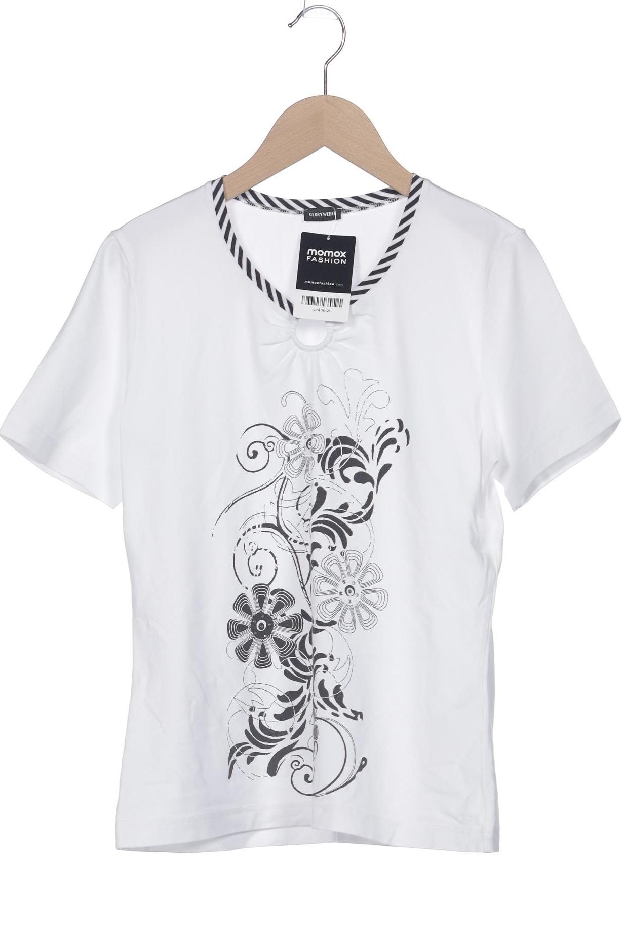 

Gerry Weber Damen T-Shirt, weiß, Gr. 40