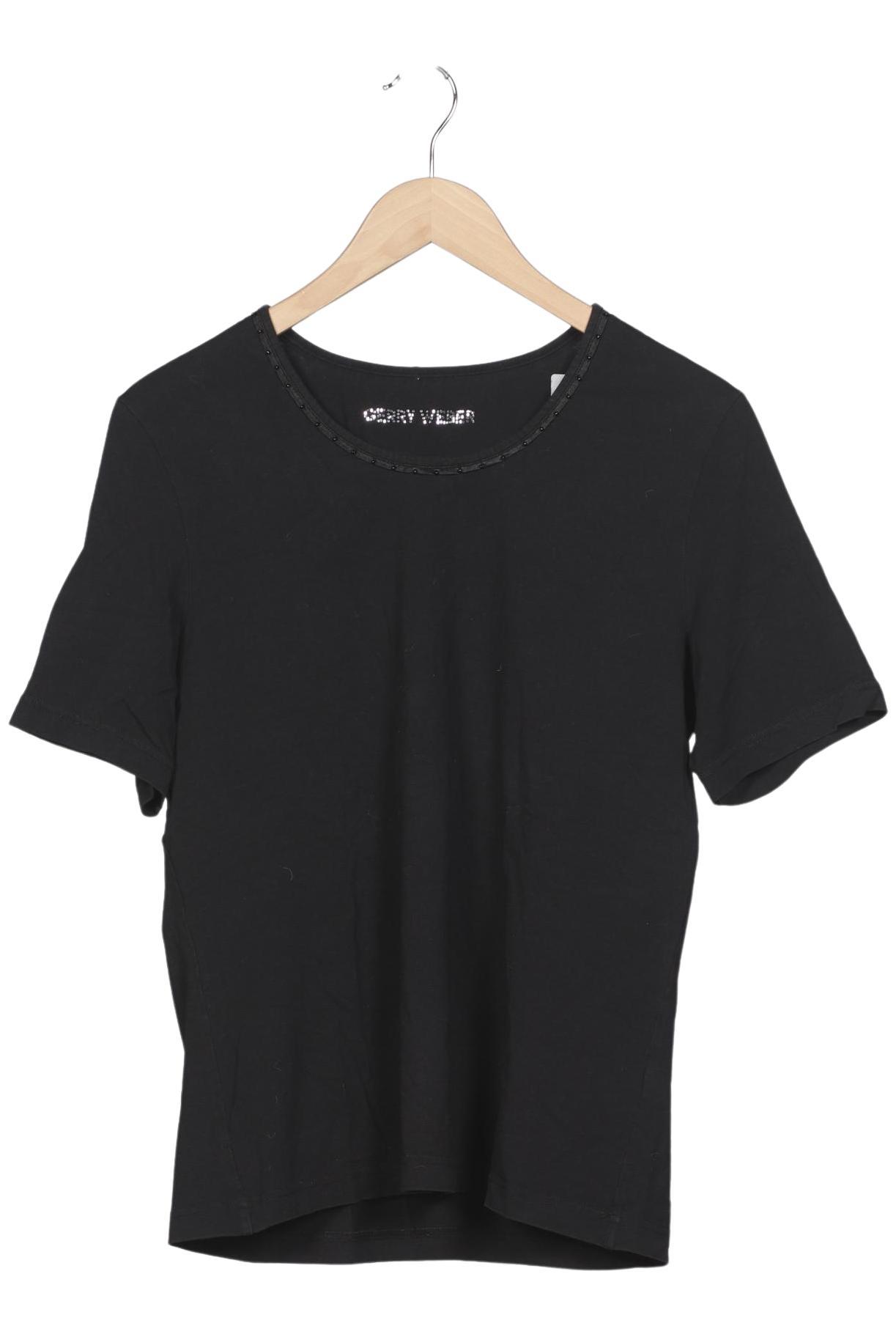 

Gerry Weber Damen T-Shirt, schwarz, Gr. 44