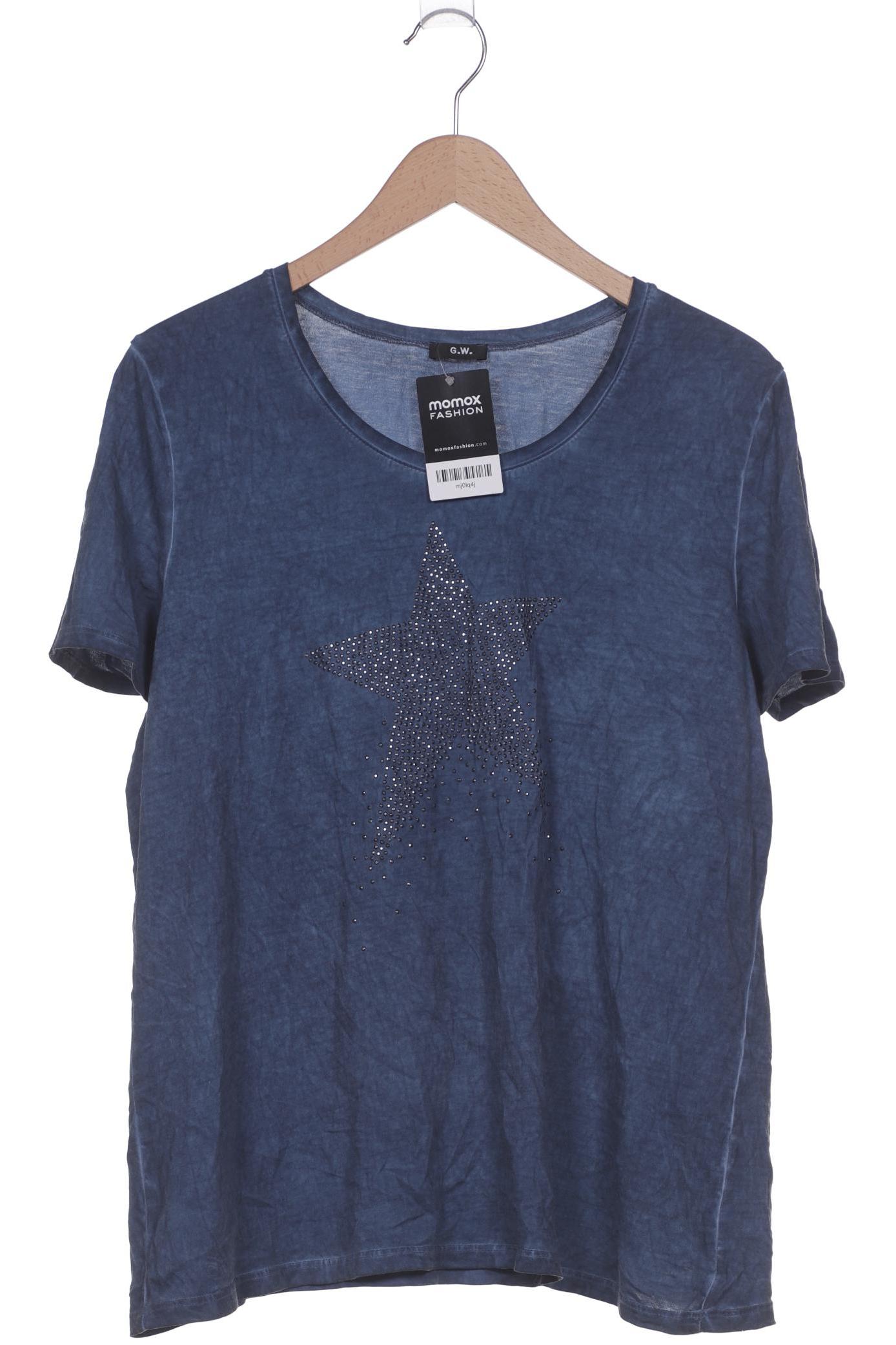 

Gerry Weber Damen T-Shirt, marineblau, Gr. 44