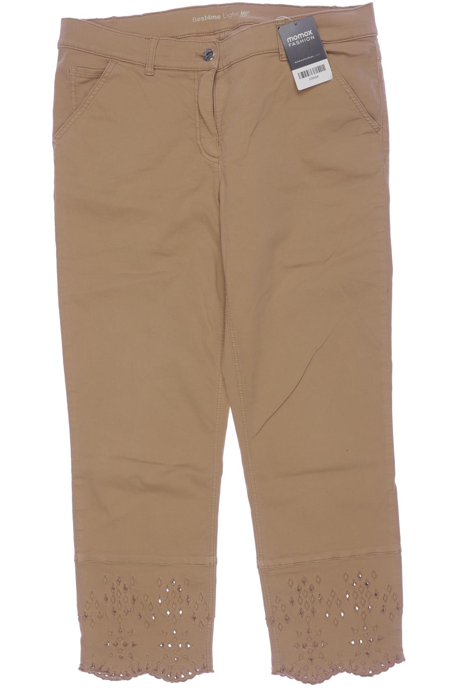 

Gerry Weber Damen Stoffhose, beige, Gr. 44