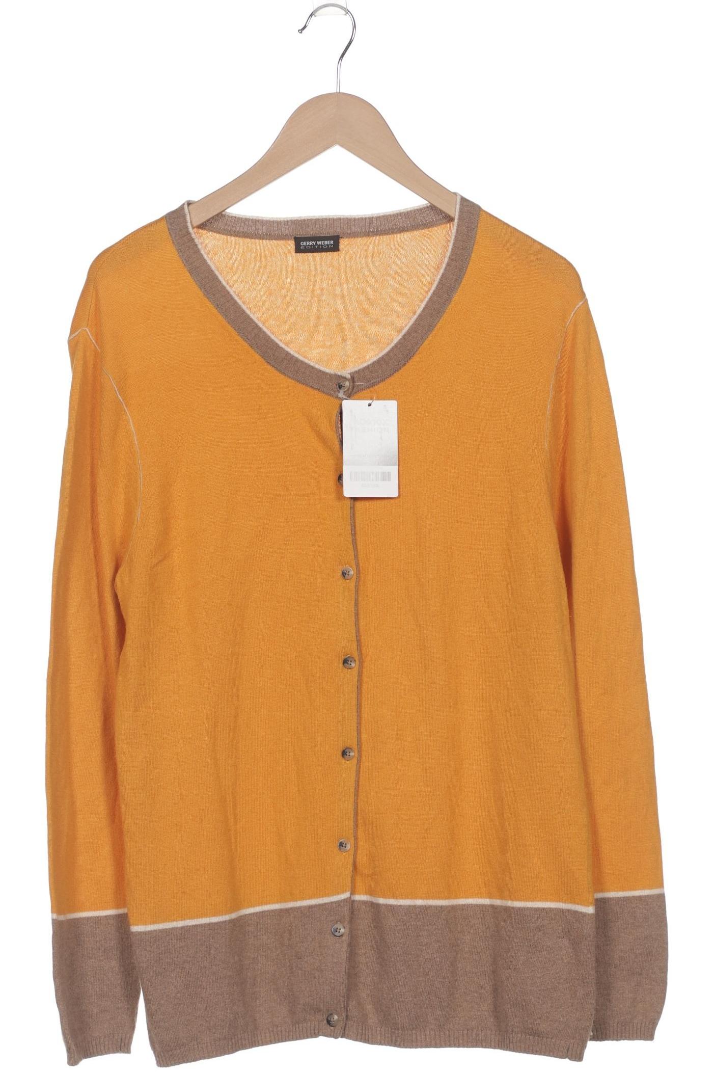 

Gerry Weber Damen Strickjacke, orange, Gr. 44