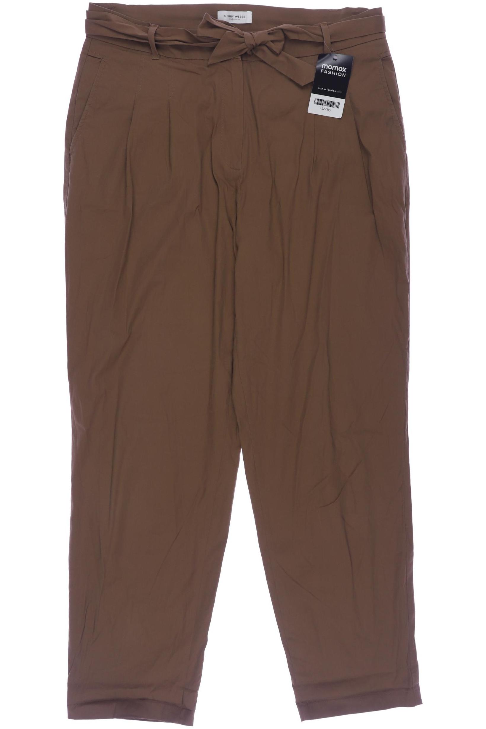 

Gerry Weber Damen Stoffhose, braun, Gr. 42