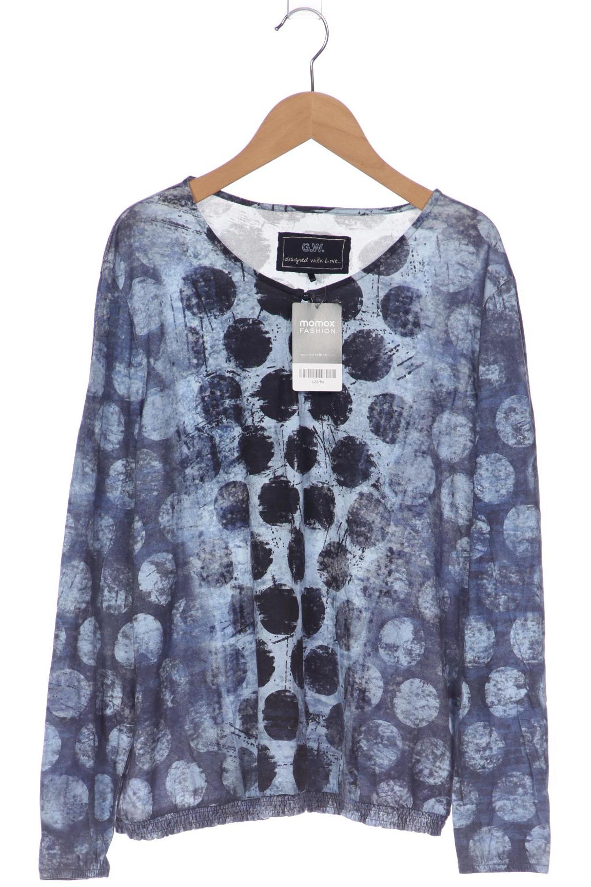 

Gerry Weber Damen Langarmshirt, blau, Gr. 44
