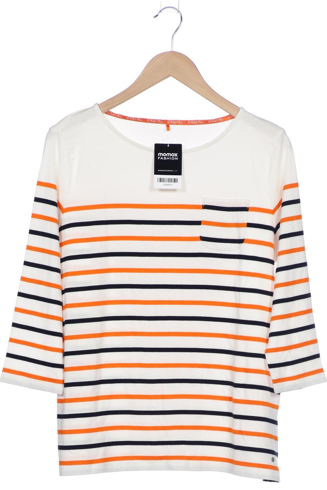 

Gerry Weber Damen Langarmshirt, weiß, Gr. 44