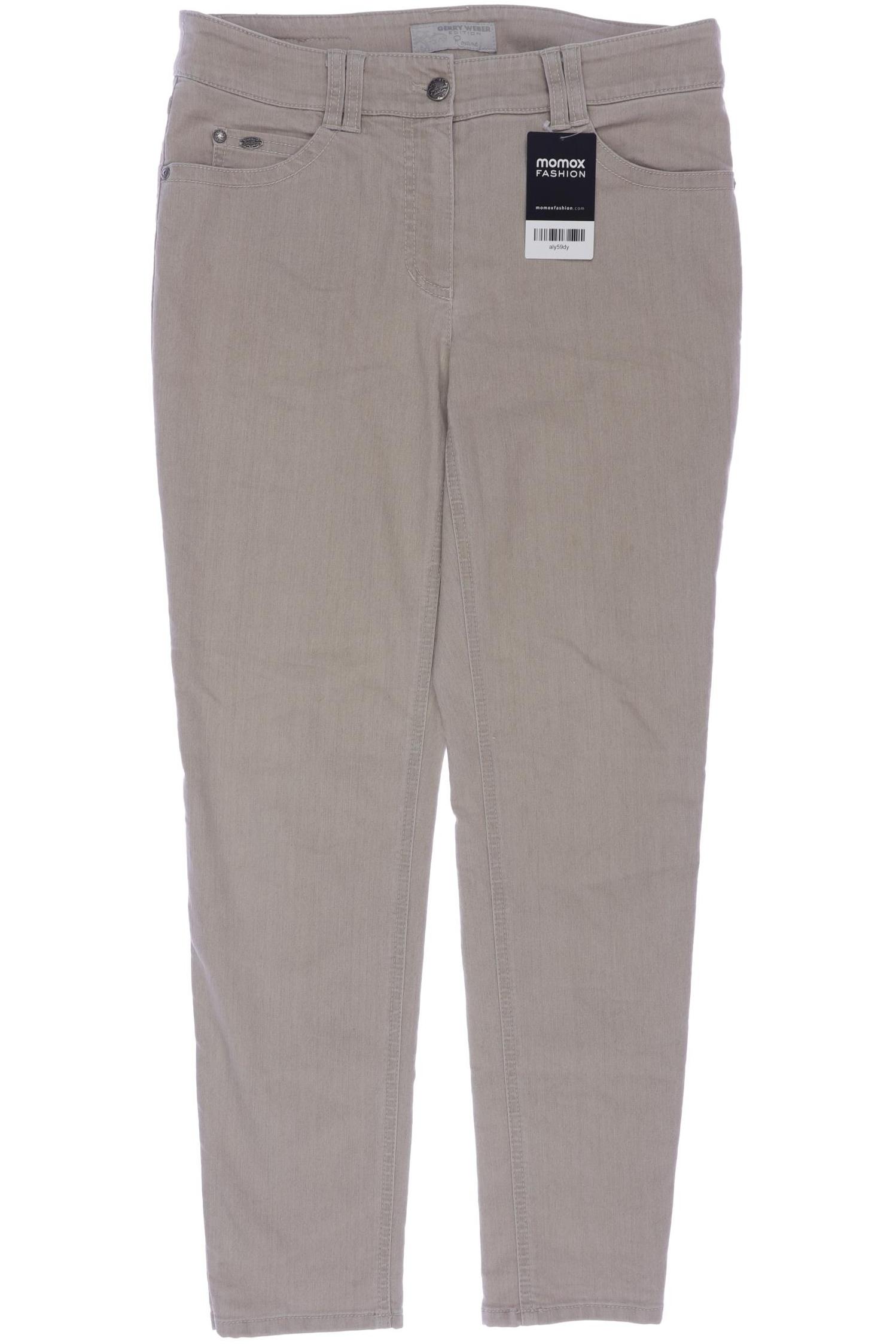 

Gerry Weber Damen Jeans, beige, Gr. 38