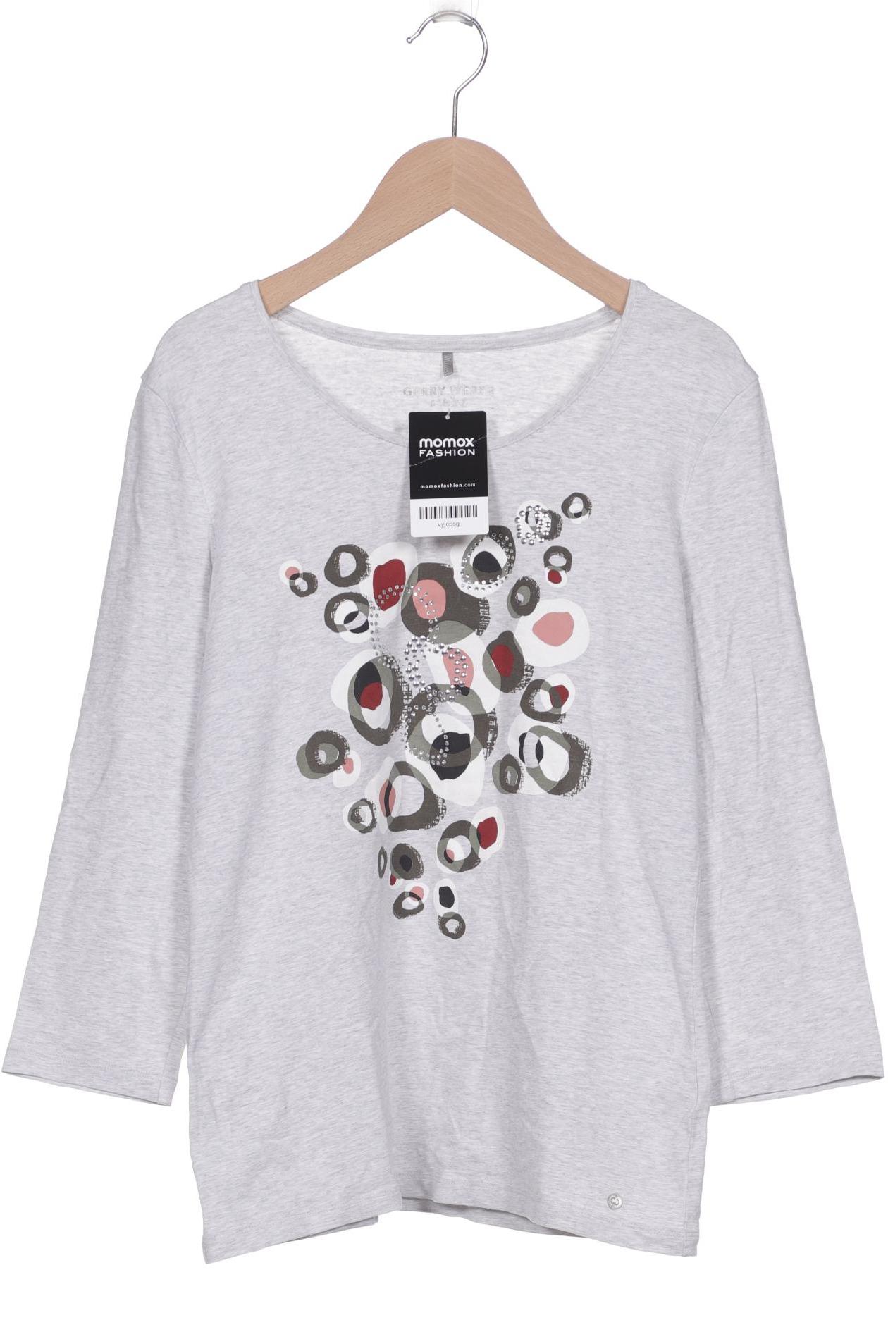 

Gerry Weber Damen Langarmshirt, grau, Gr. 38