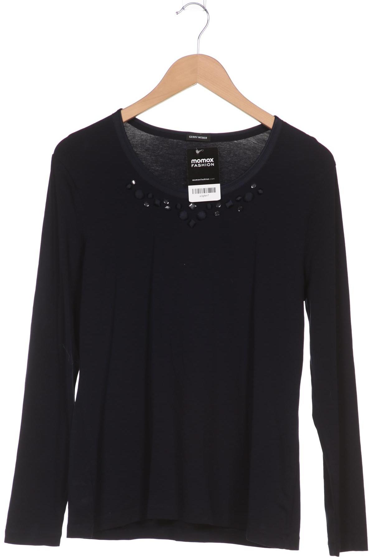 

Gerry Weber Damen Langarmshirt, marineblau, Gr. 38