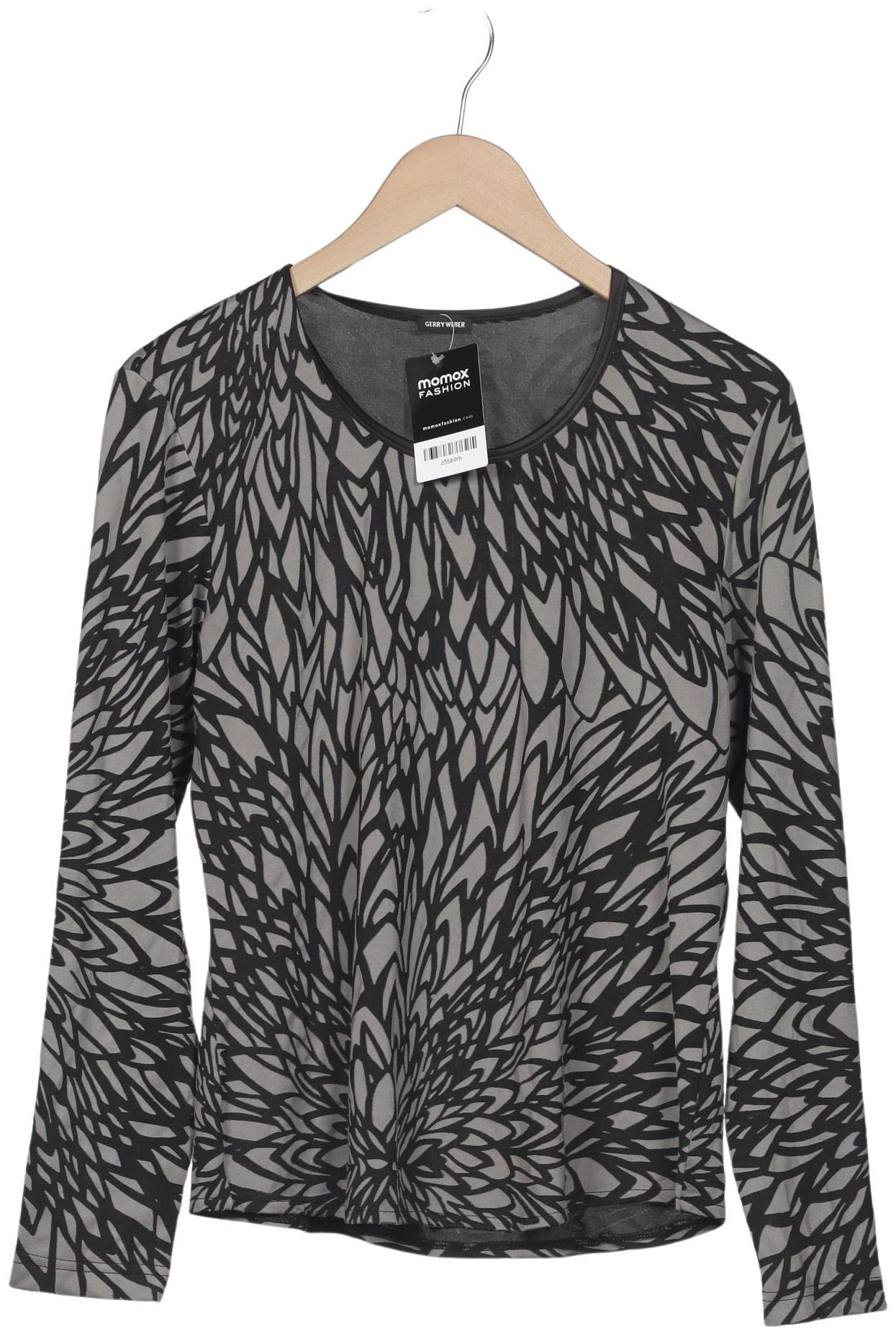 

Gerry Weber Damen Langarmshirt, grau, Gr. 38
