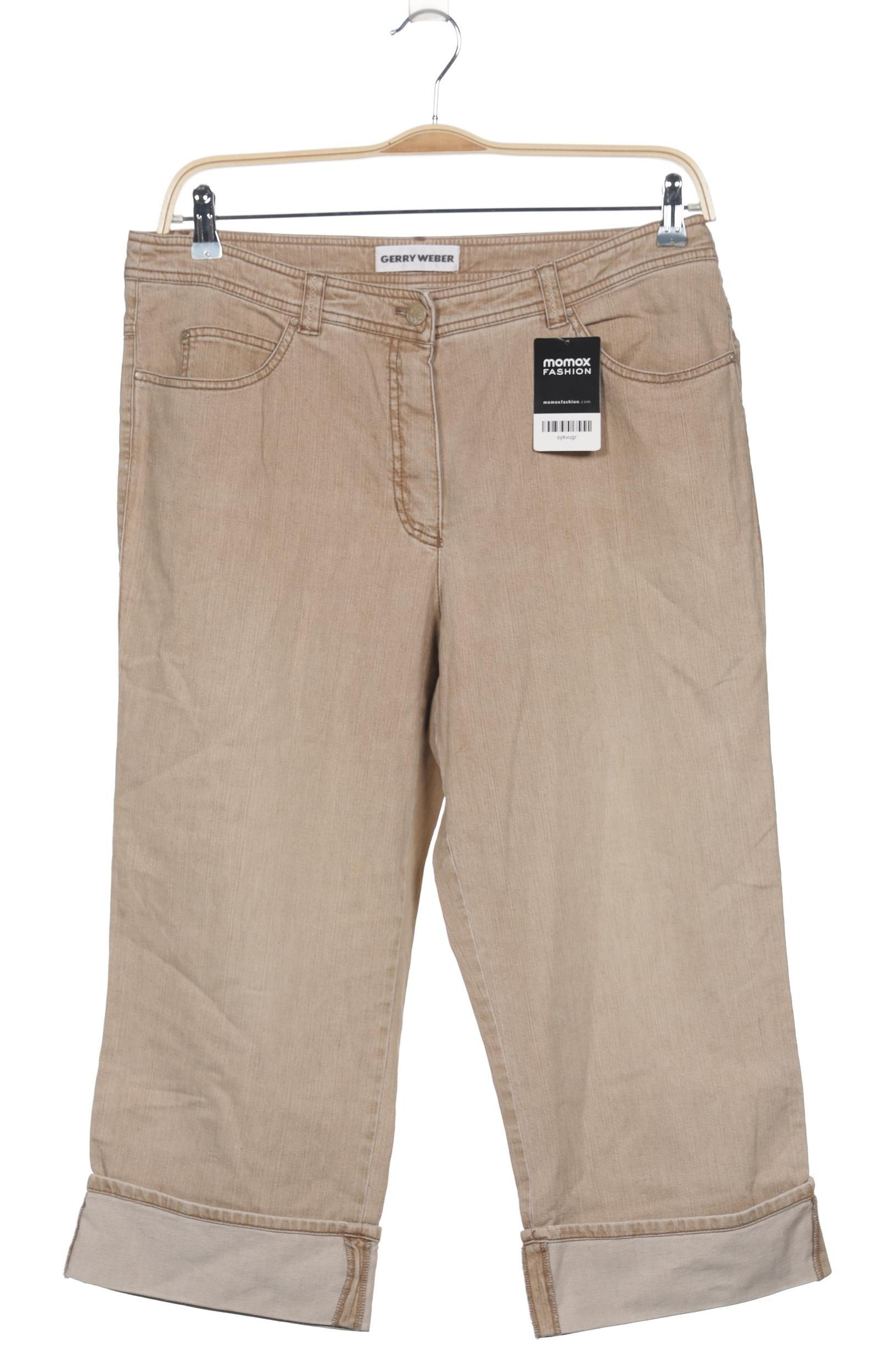 

Gerry Weber Damen Jeans, beige, Gr. 46