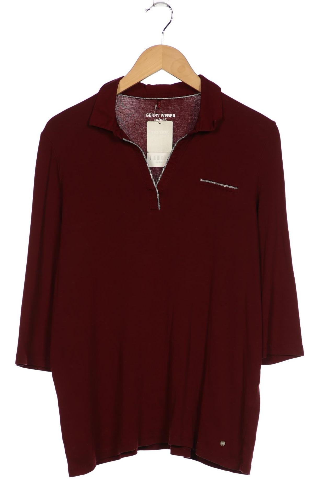 

Gerry Weber Damen Langarmshirt, bordeaux, Gr. 44