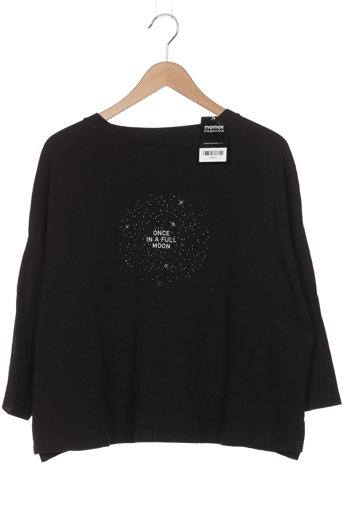 

Gerry Weber Damen Langarmshirt, schwarz, Gr. 48