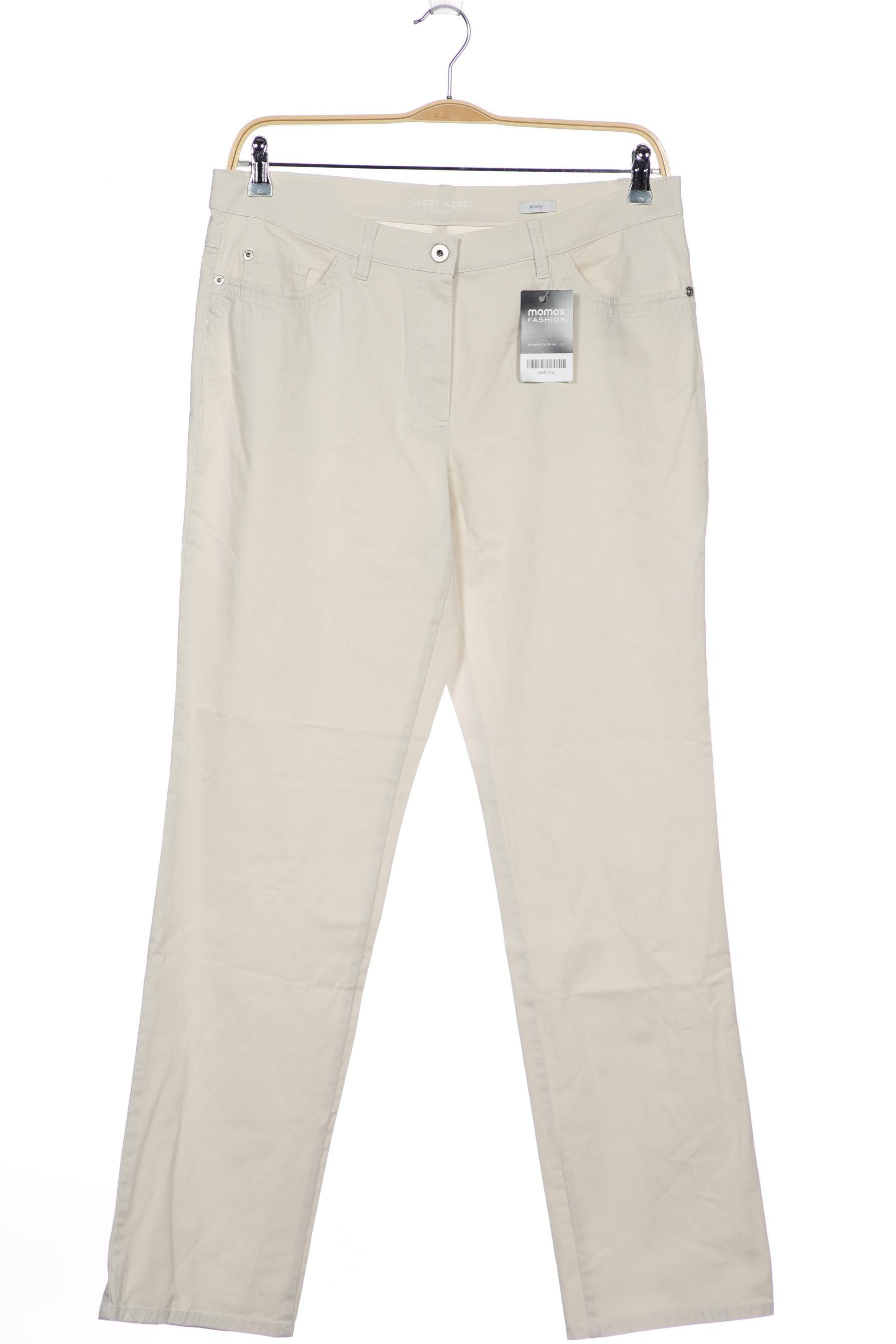 

Gerry Weber Damen Stoffhose, cremeweiß