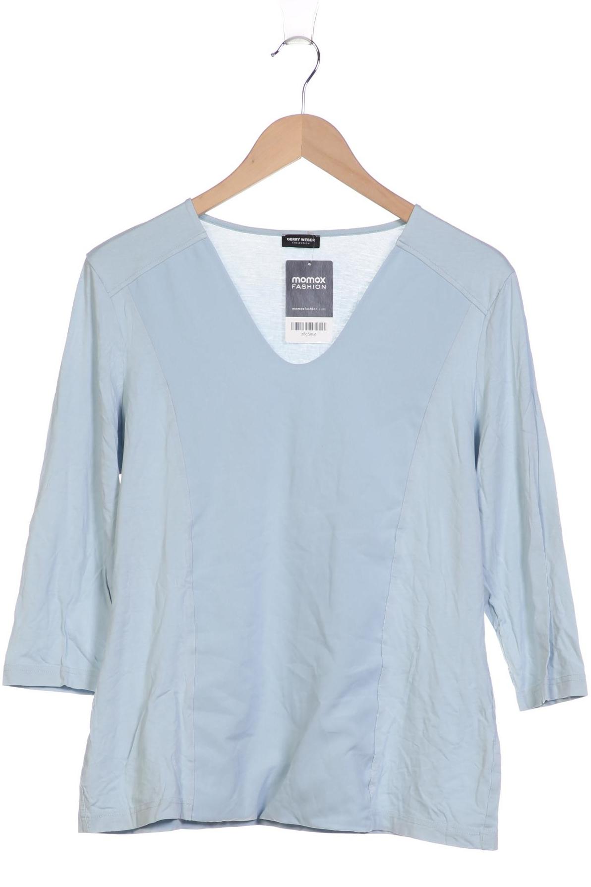 

Gerry Weber Damen Langarmshirt, blau, Gr. 44