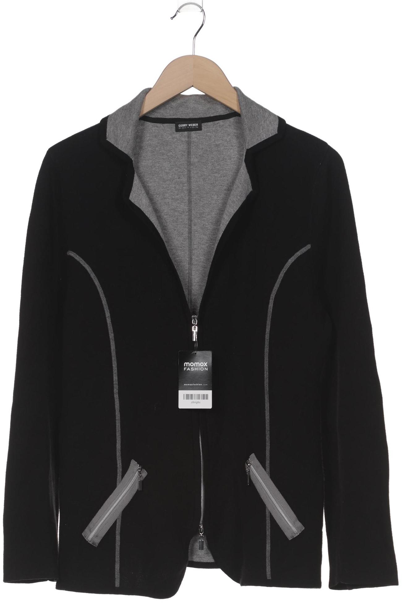 

Gerry Weber Damen Strickjacke, schwarz, Gr. 42