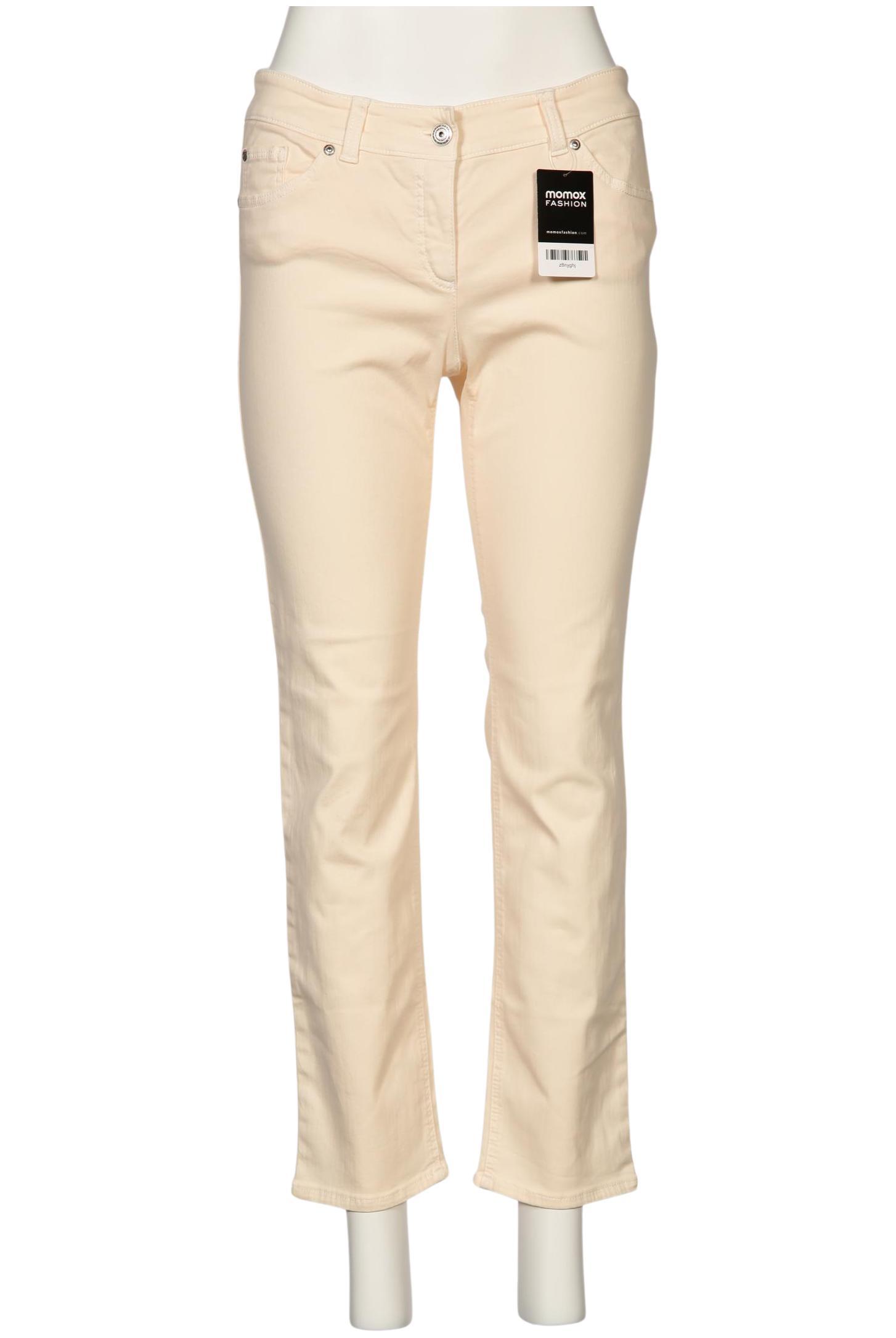 

Gerry Weber Damen Jeans, cremeweiß, Gr. 42
