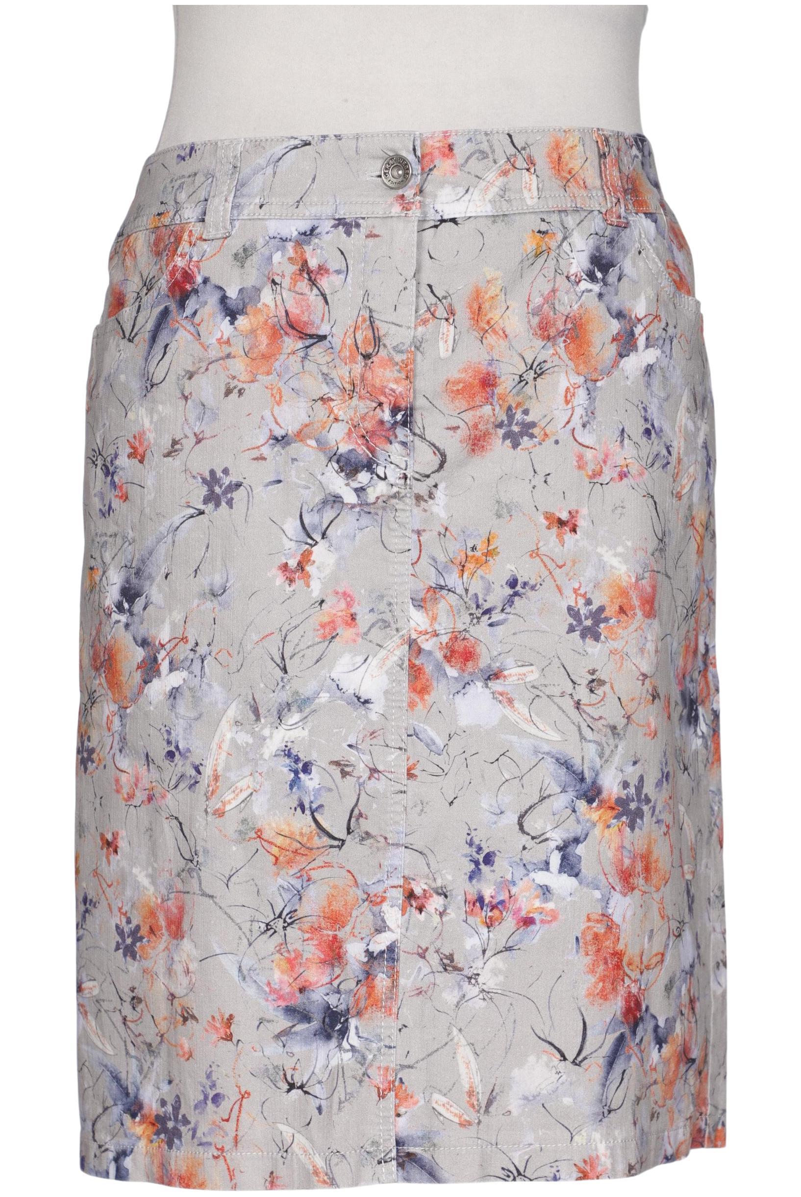 

Gerry Weber Damen Rock, grau, Gr. 44