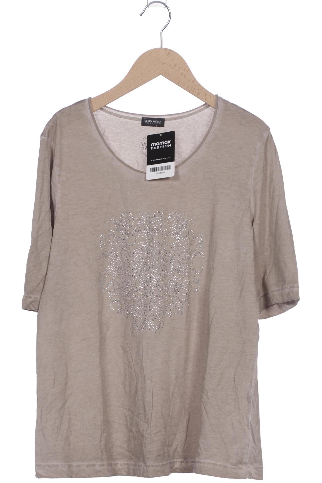 

Gerry Weber Damen T-Shirt, beige, Gr. 42