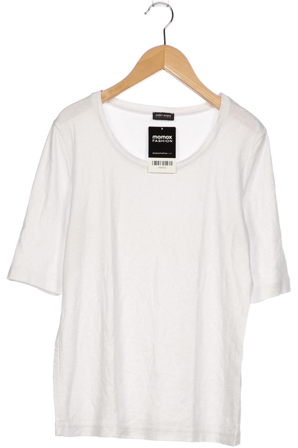 

Gerry Weber Damen T-Shirt, weiß, Gr. 40