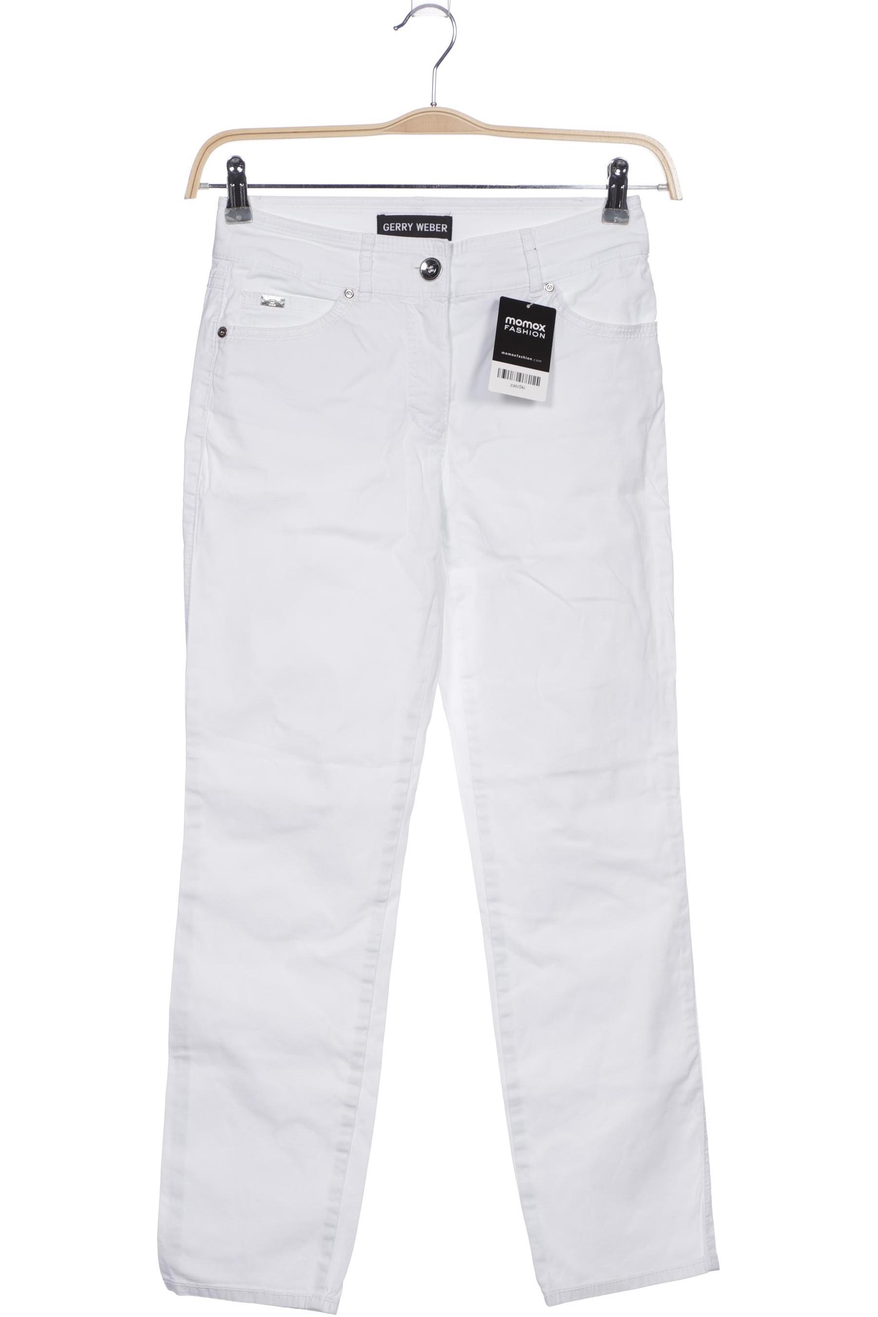 

Gerry Weber Damen Stoffhose, weiß, Gr. 34