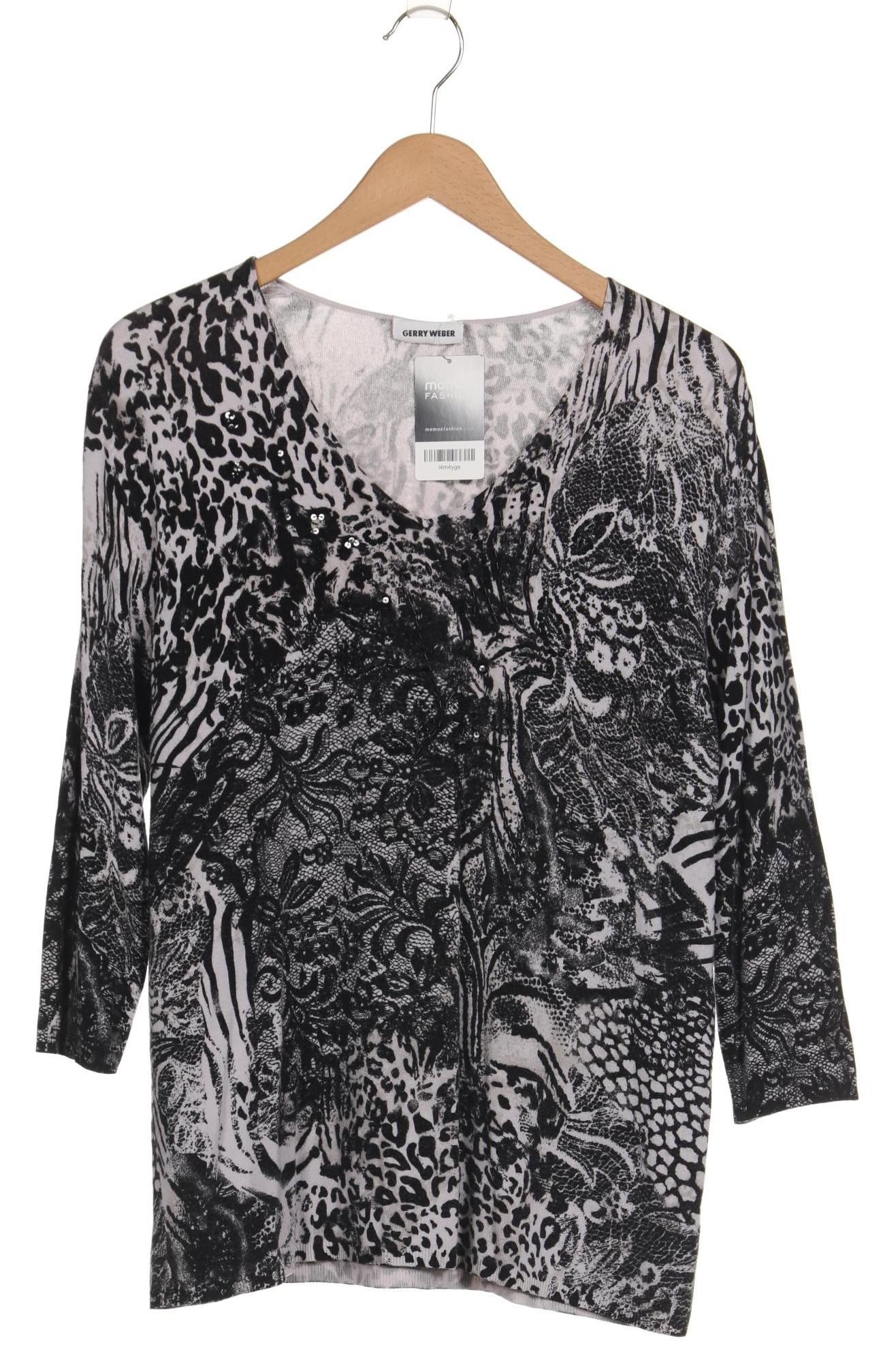 

Gerry Weber Damen Langarmshirt, schwarz, Gr. 44