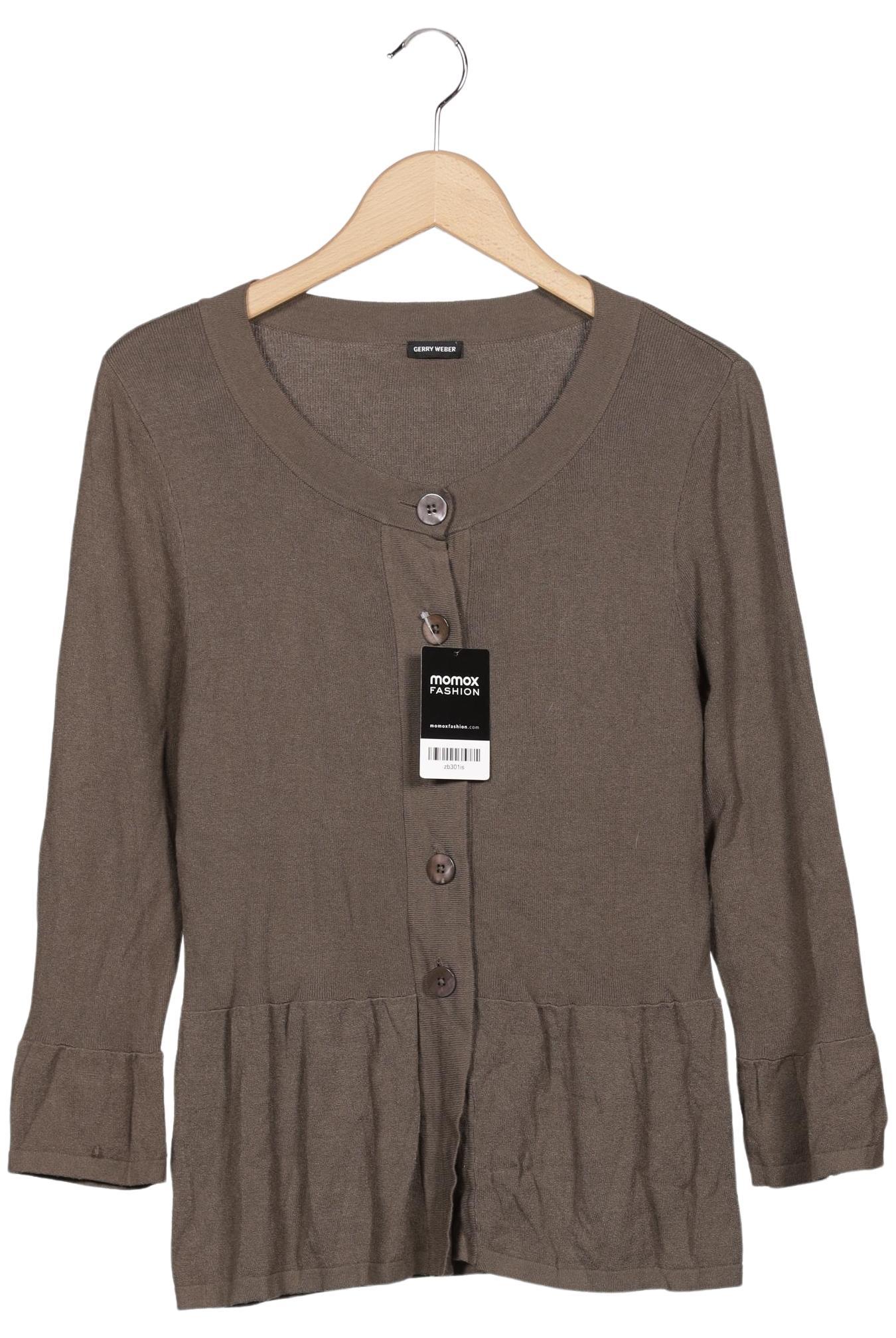 

Gerry Weber Damen Strickjacke, braun, Gr. 34