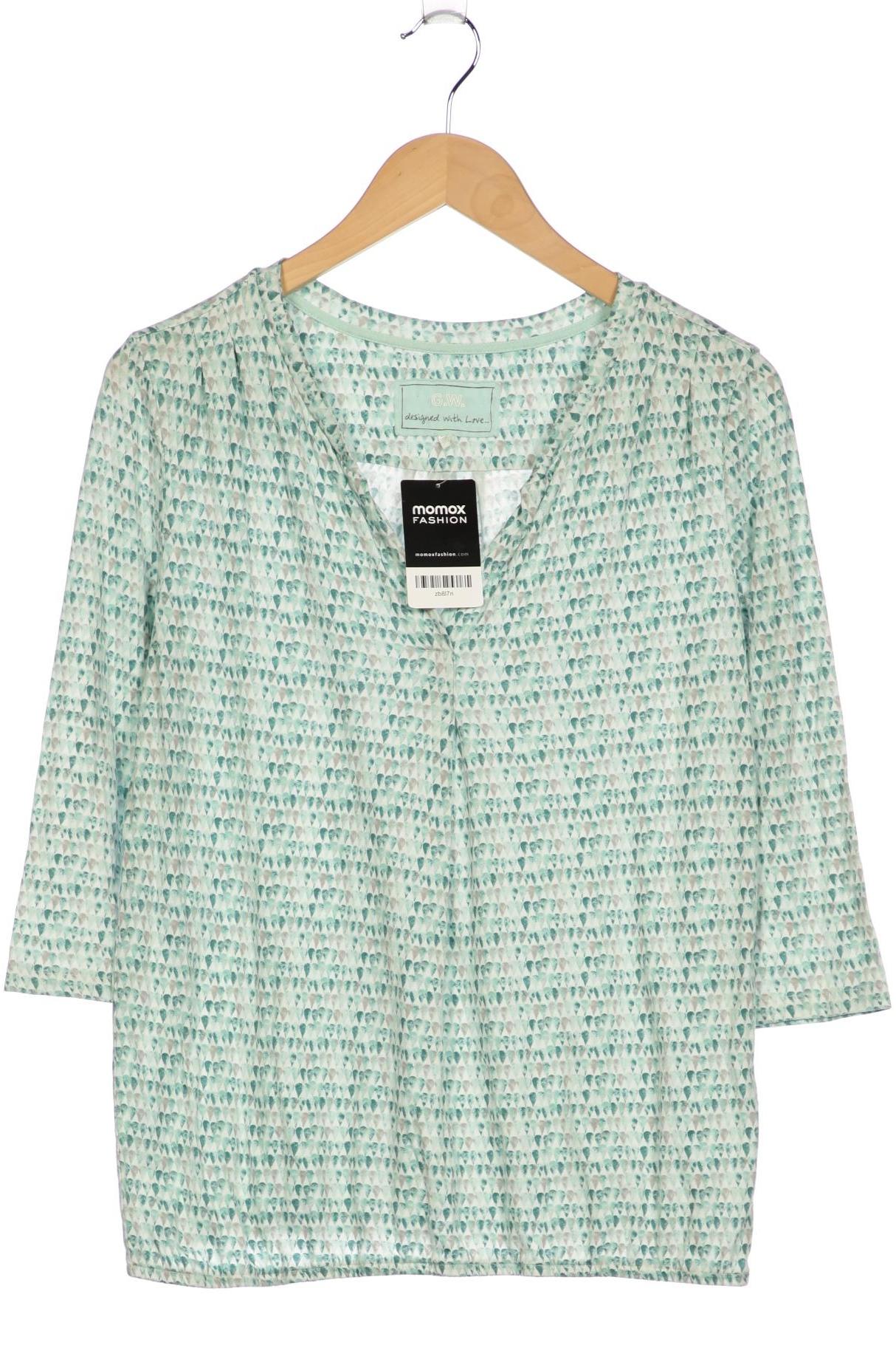 

Gerry Weber Damen Langarmshirt, türkis, Gr. 40