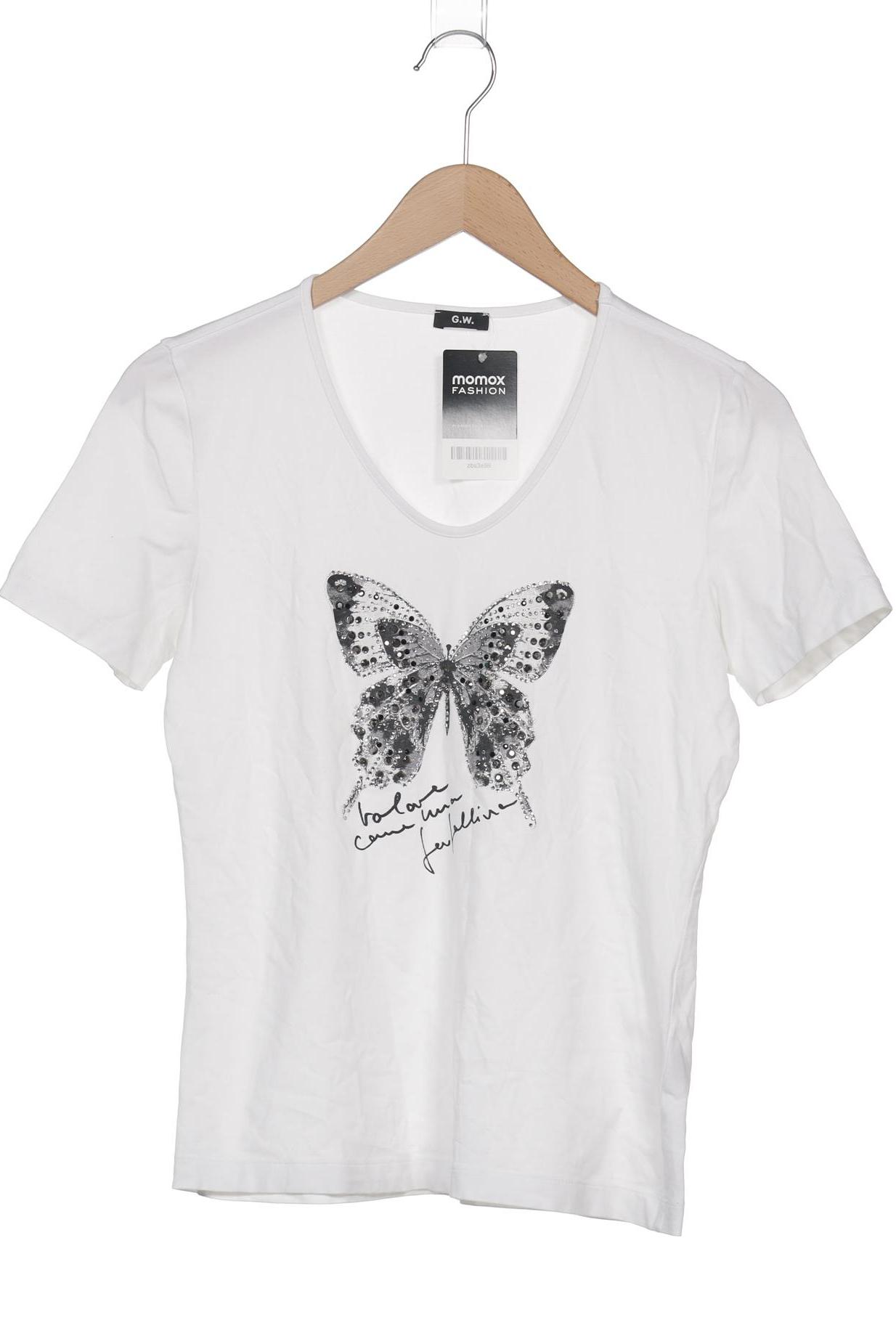 

Gerry Weber Damen T-Shirt, weiß, Gr. 36
